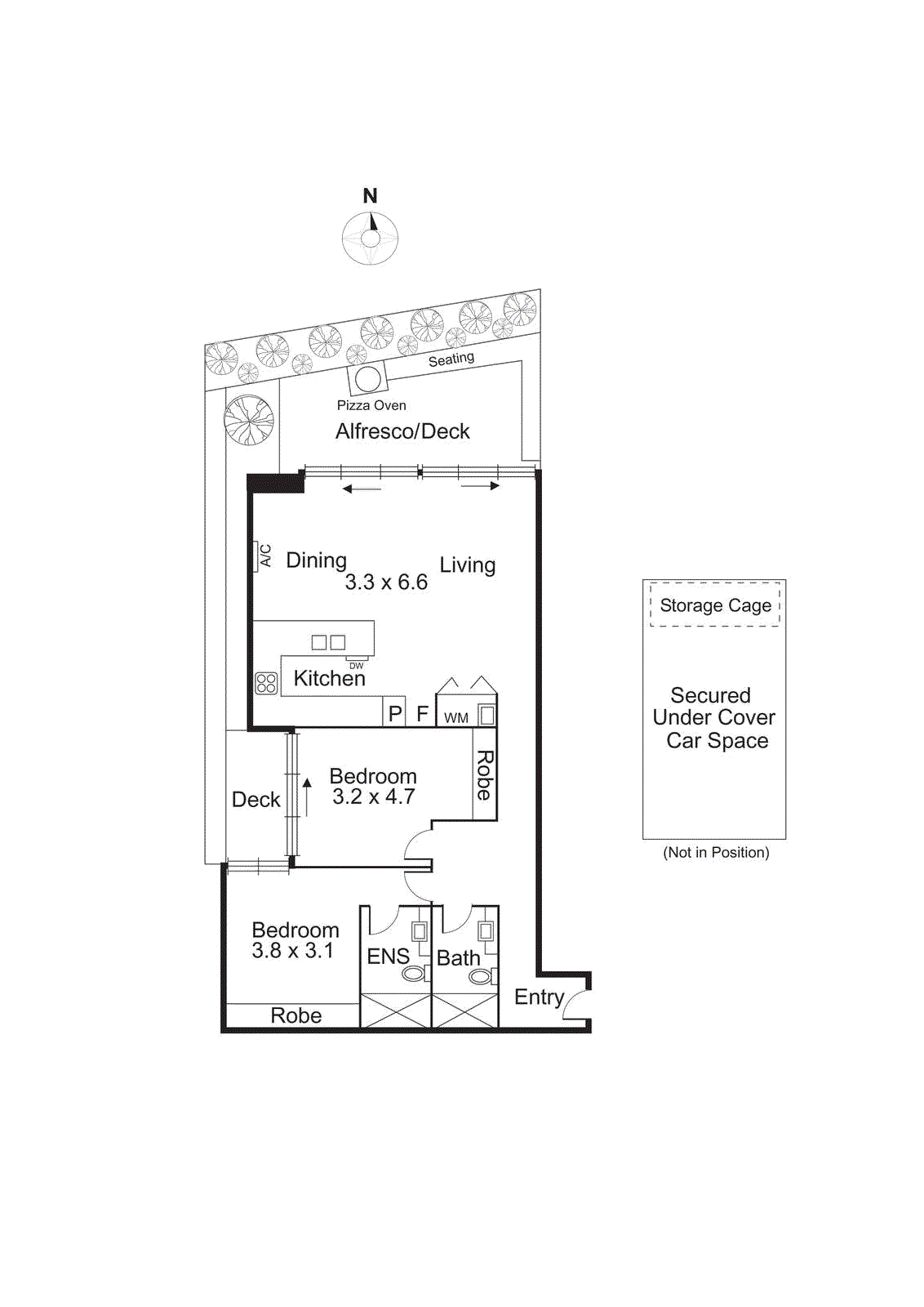 4/3 Faulkner Street, Bentleigh VIC 3204 - Floorplan
