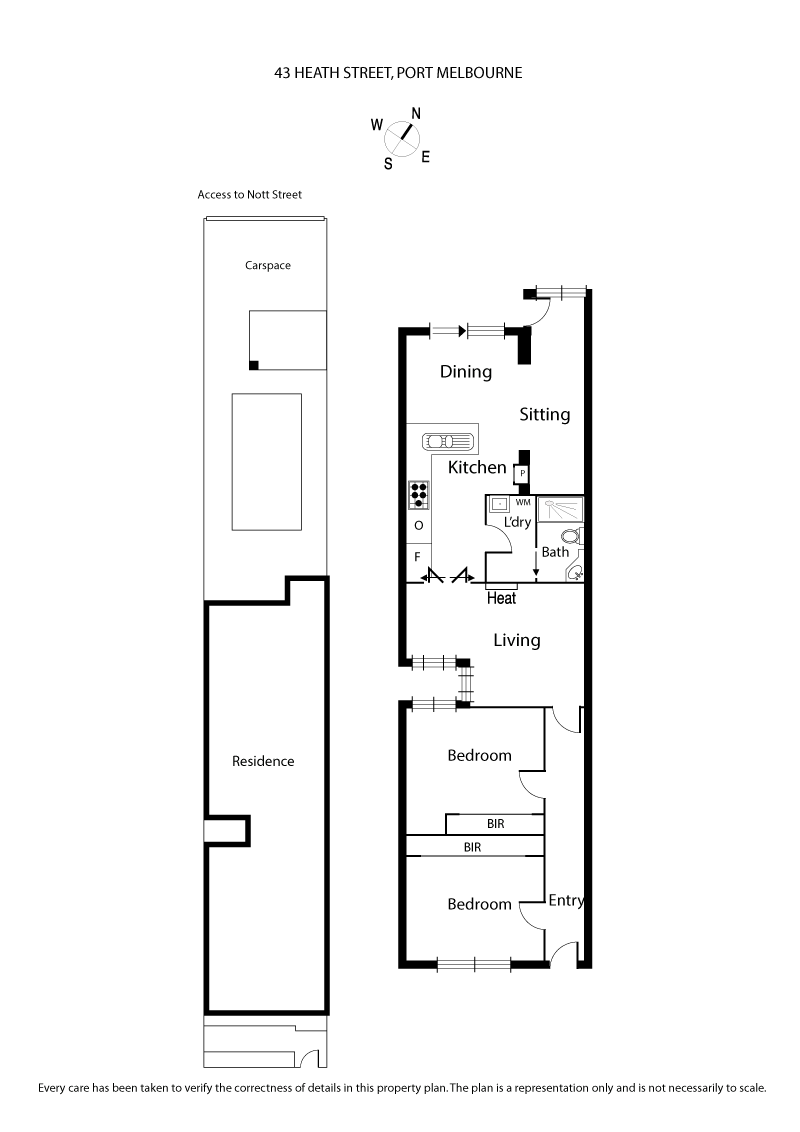 43 Heath Street, PORT MELBOURNE VIC 3207 - Floorplan