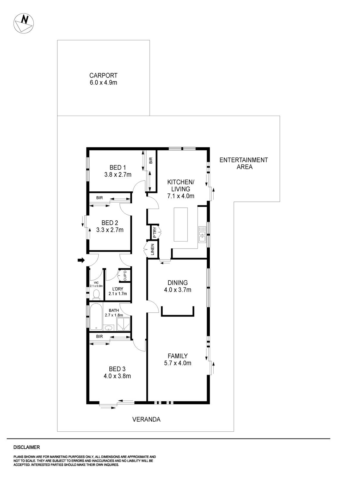 43 Hendersons Lane, Buninyong VIC 3357 - Floorplan