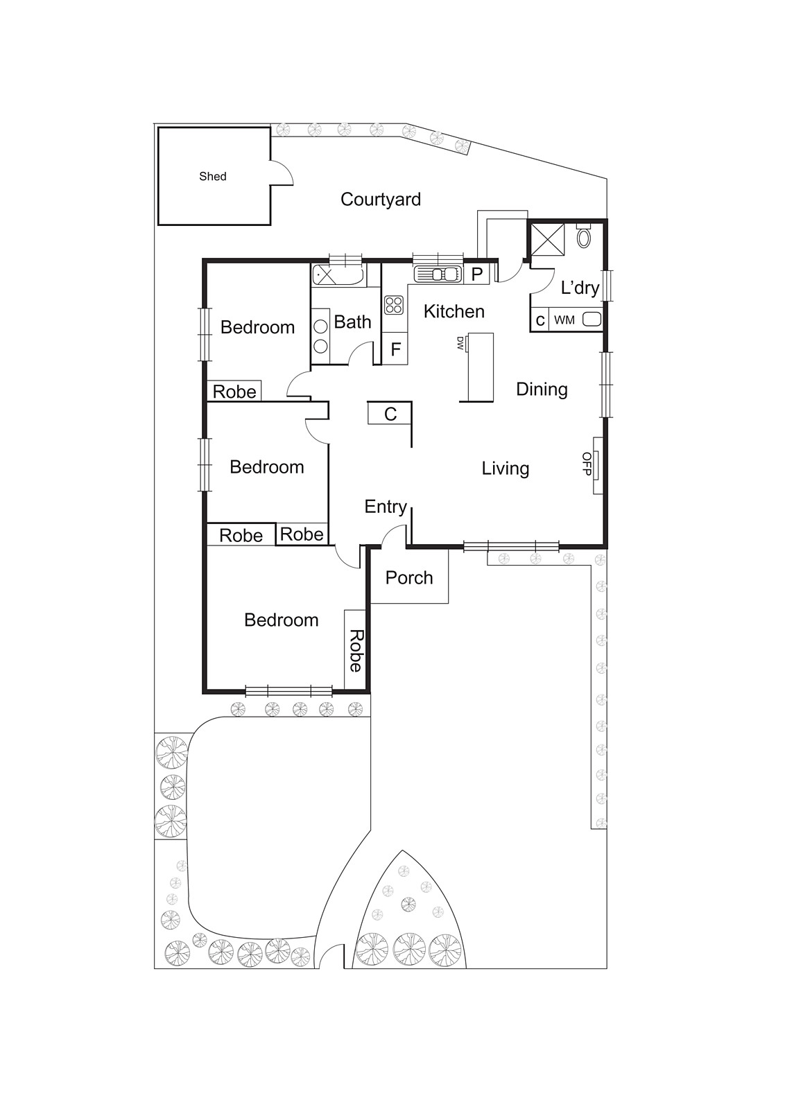 43 Hillston Road, Moorabbin VIC 3189 - Floorplan