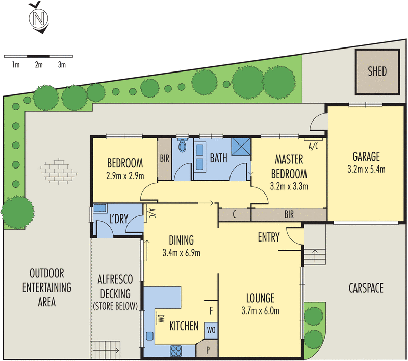 4/3 Inga Court, Chadstone VIC 3148 - Floorplan