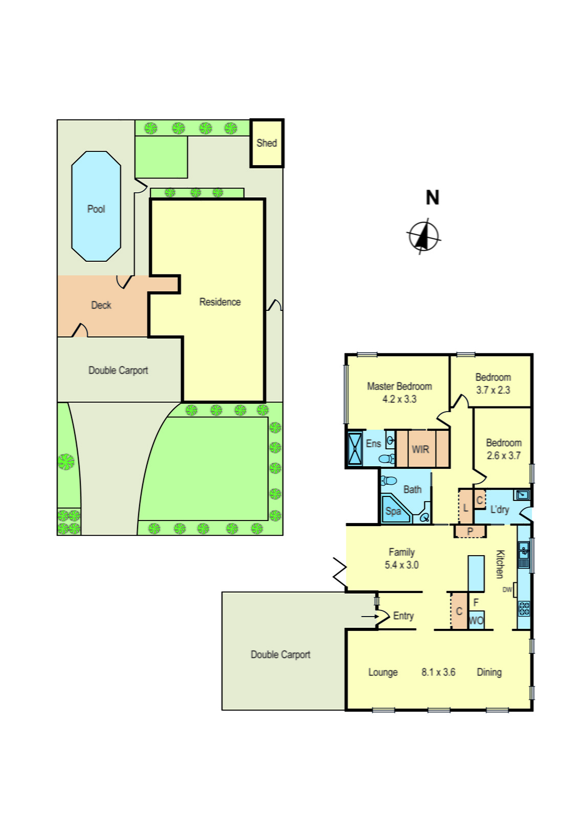 43 Jacks Avenue, Dingley Village VIC 3172 - Floorplan