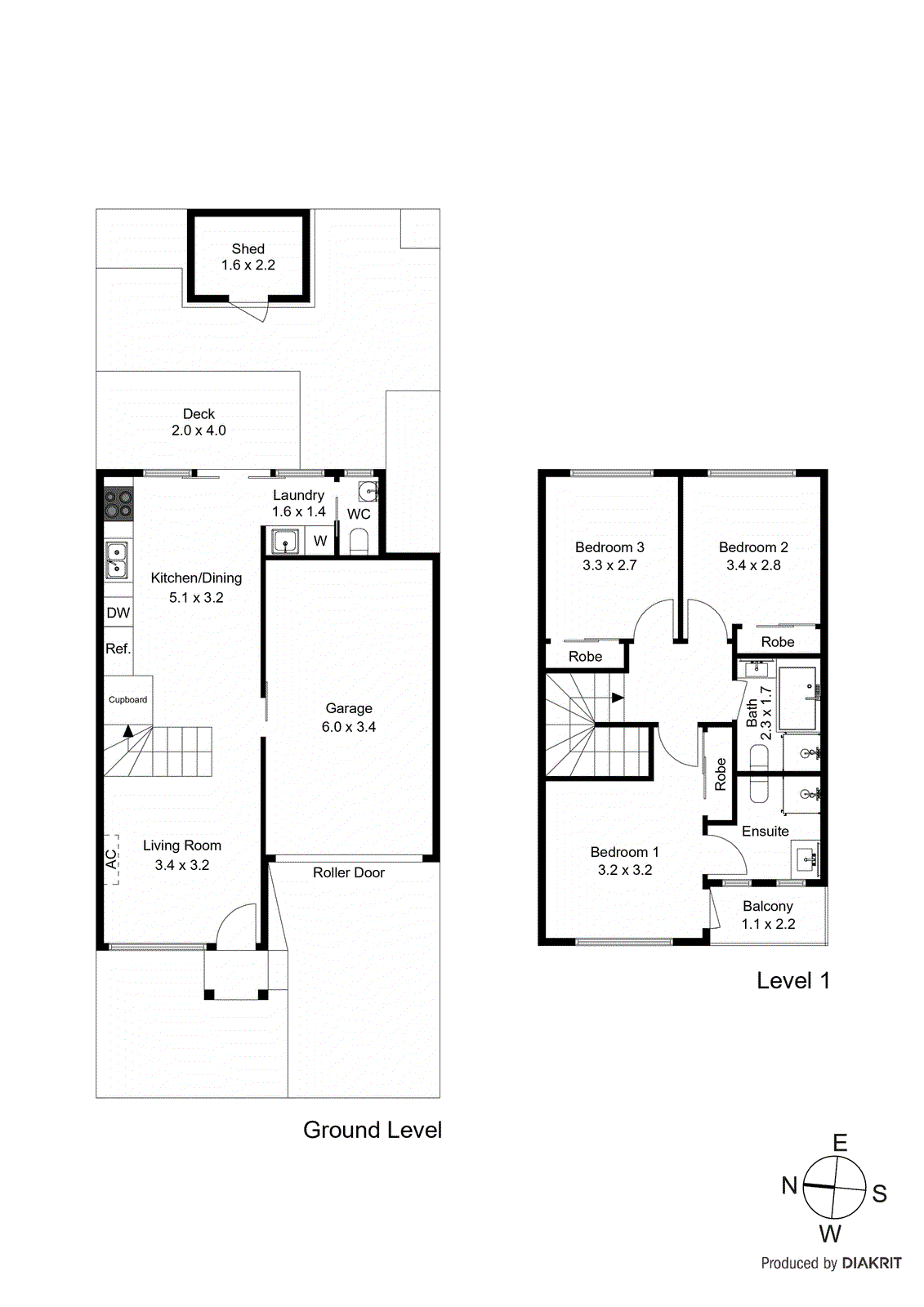 43 Jeffers Street, Noble Park VIC 3174 - Floorplan