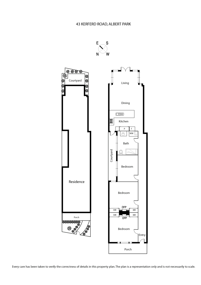 43 Kerferd Road, ALBERT PARK VIC 3206 - Floorplan