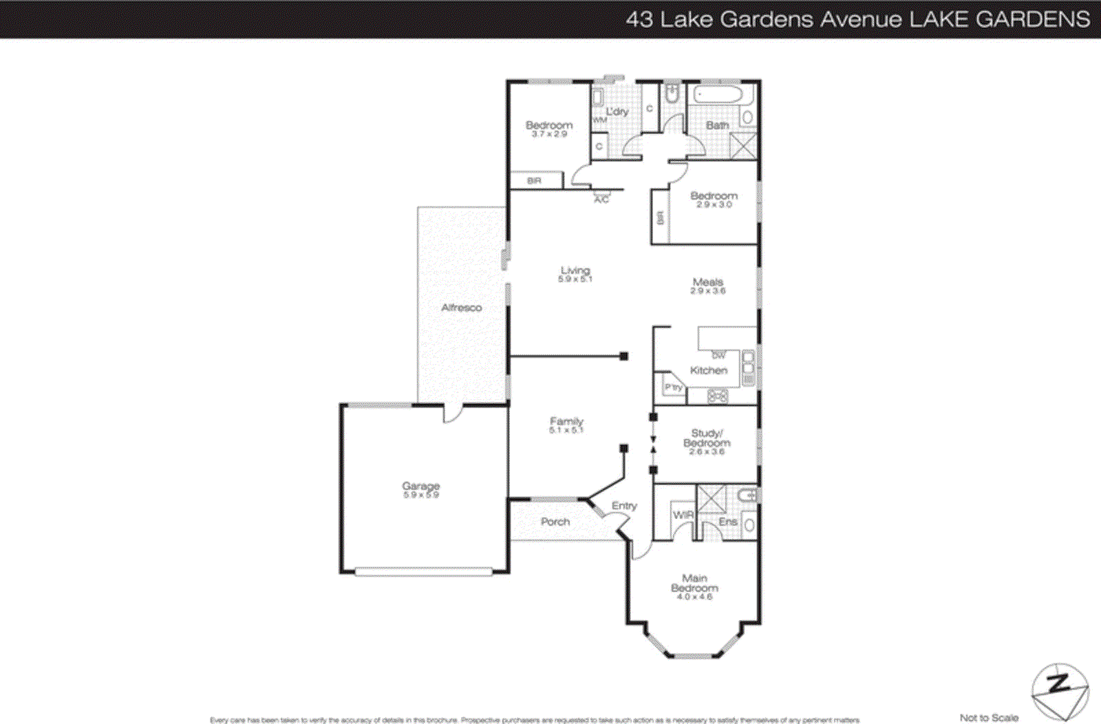 43 Lake Gardens Avenue, Lake Gardens VIC 3355 - Floorplan