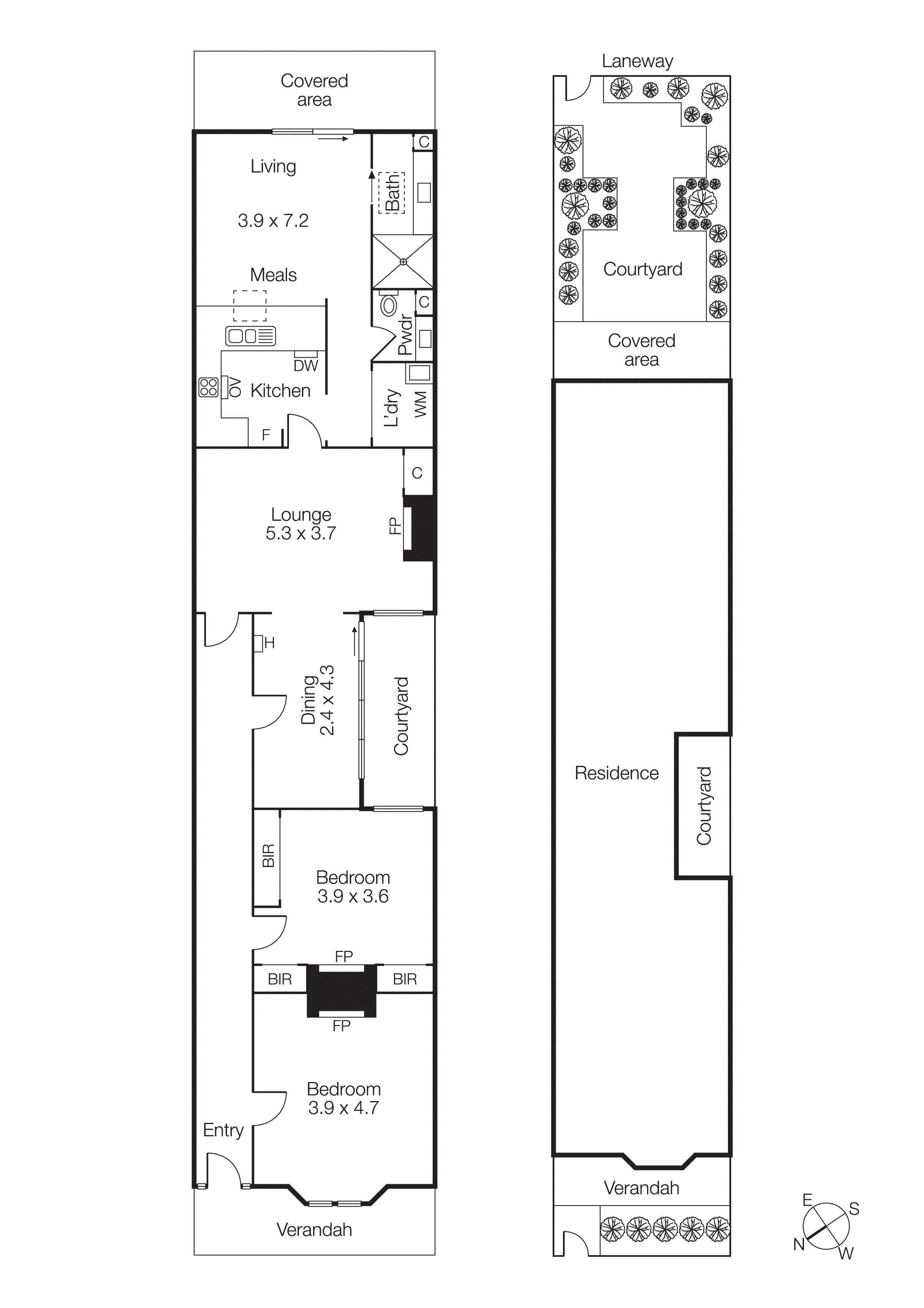 43 Langridge Street, Middle Park VIC 3206 - Floorplan