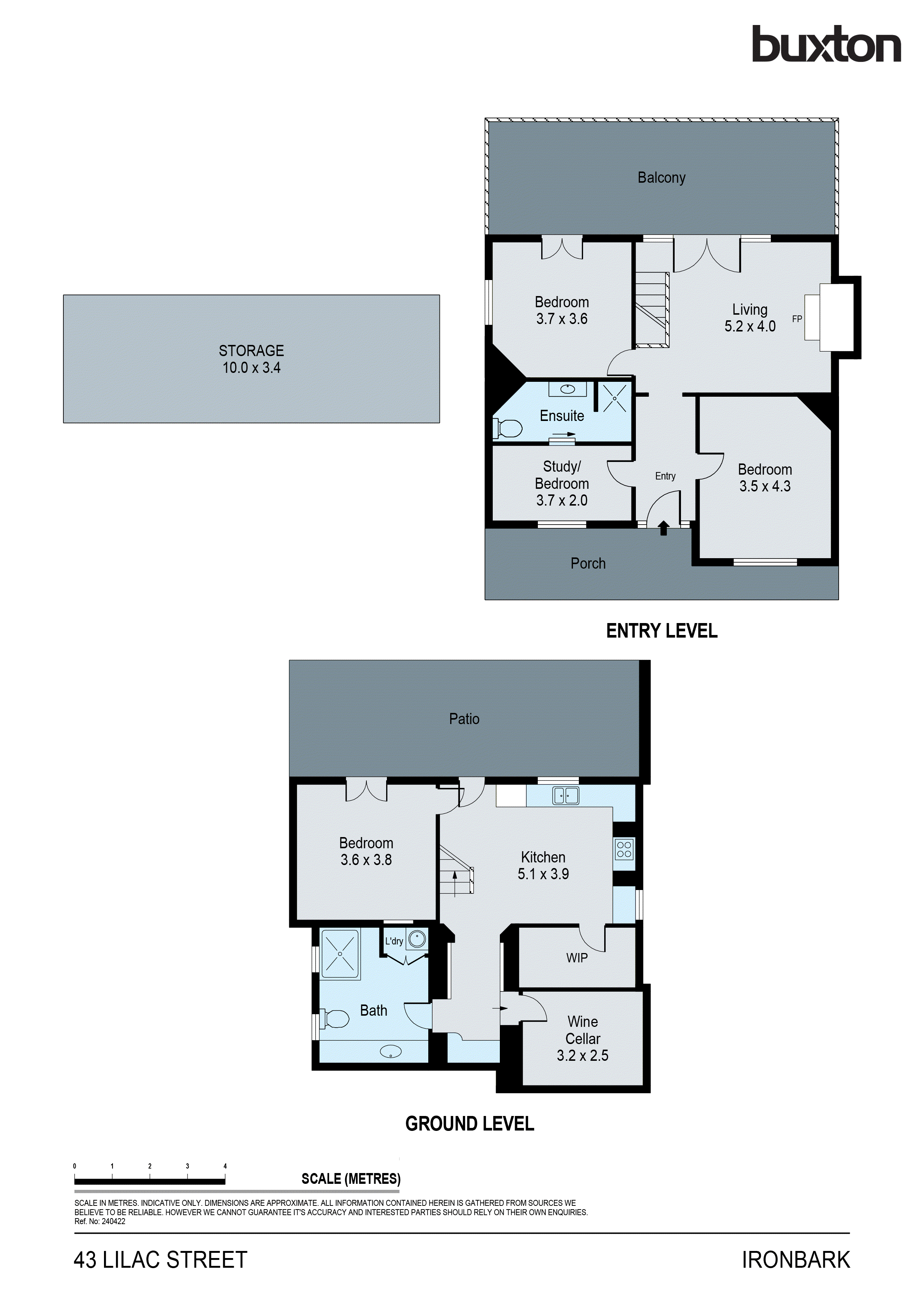 43 Lilac Street, Ironbark VIC 3550 - Floorplan