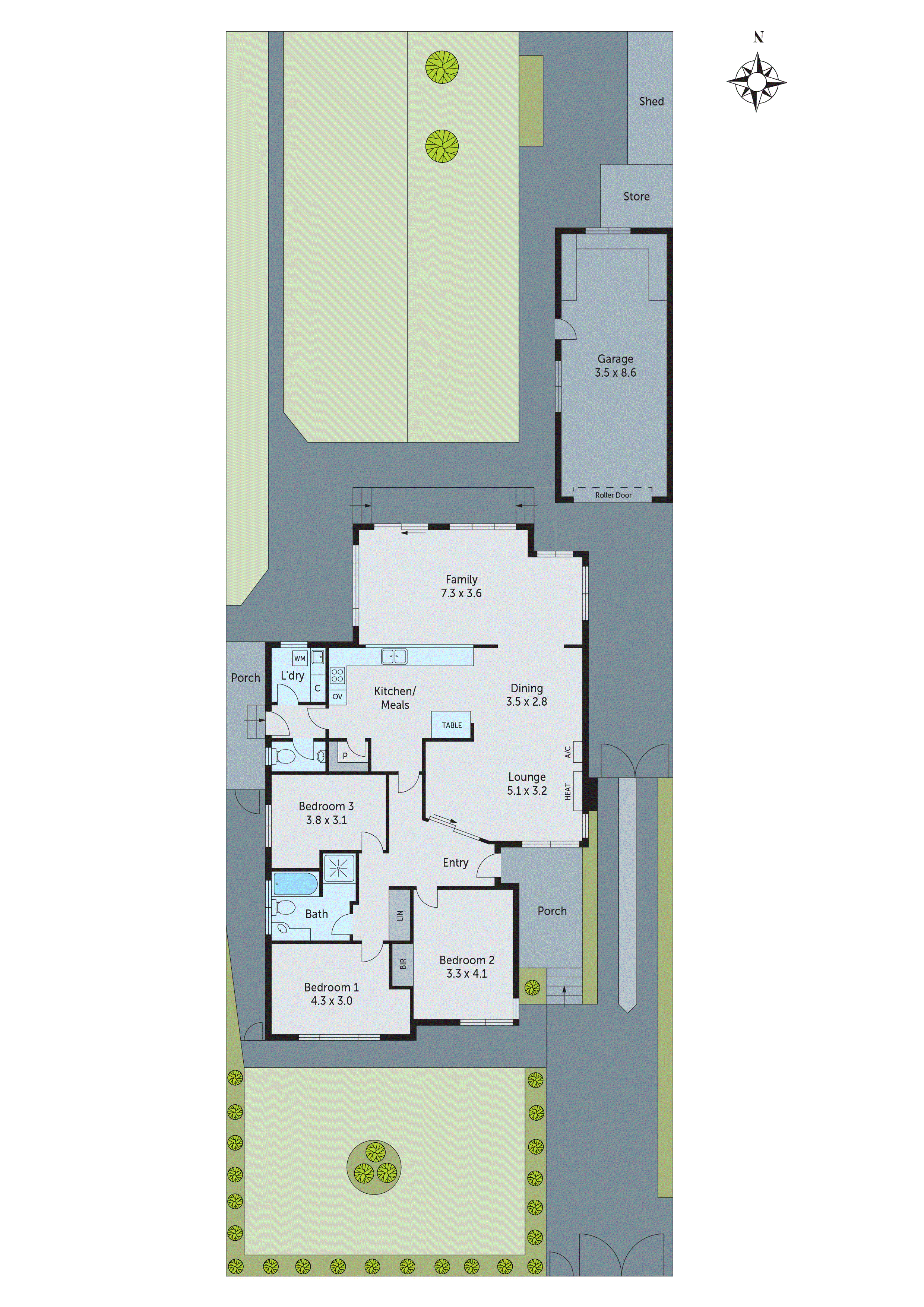43 Liston Street, Bell Post Hill VIC 3215 - Floorplan