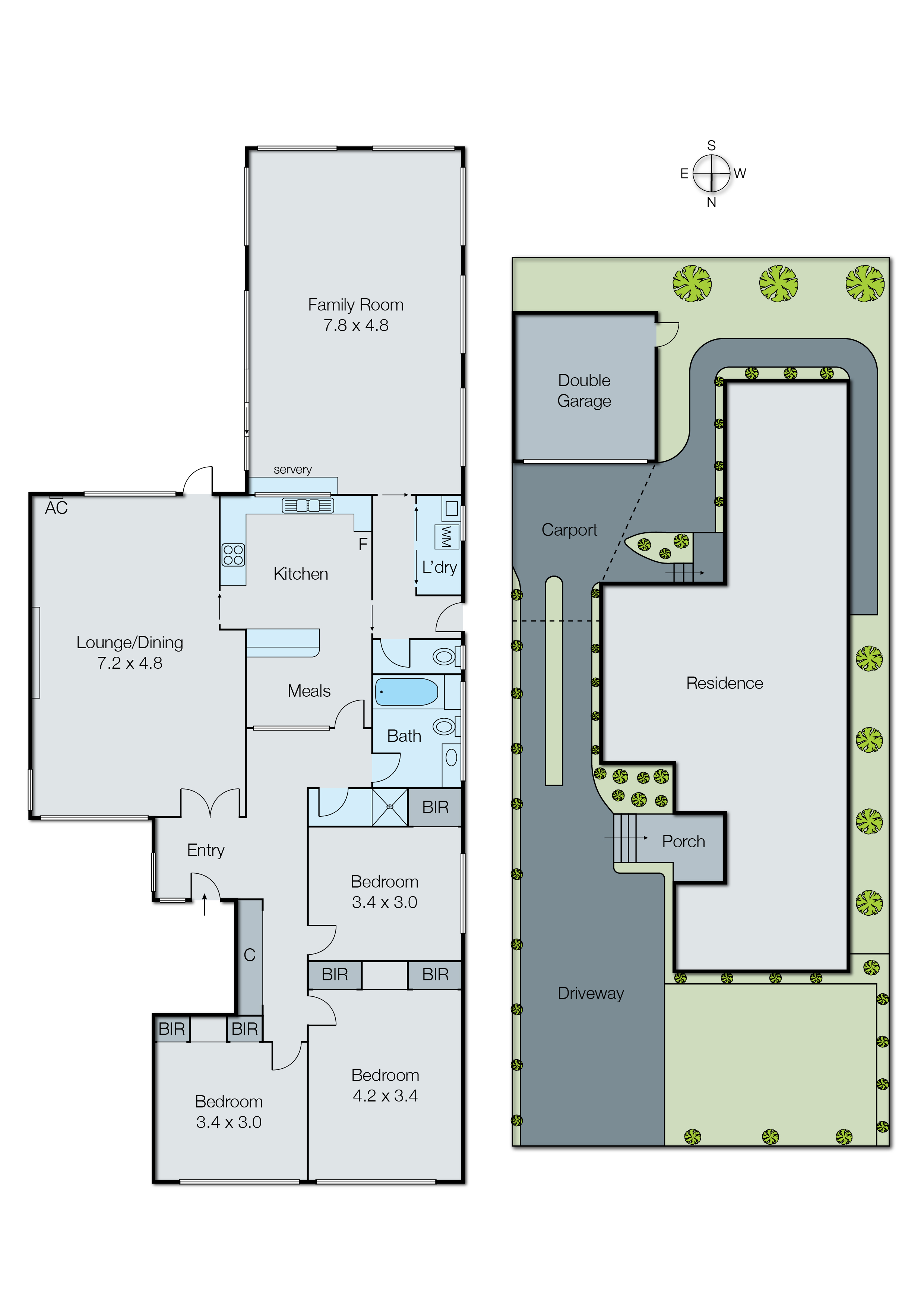 43 Ludwell Crescent, BENTLEIGH EAST VIC 3165 - Floorplan