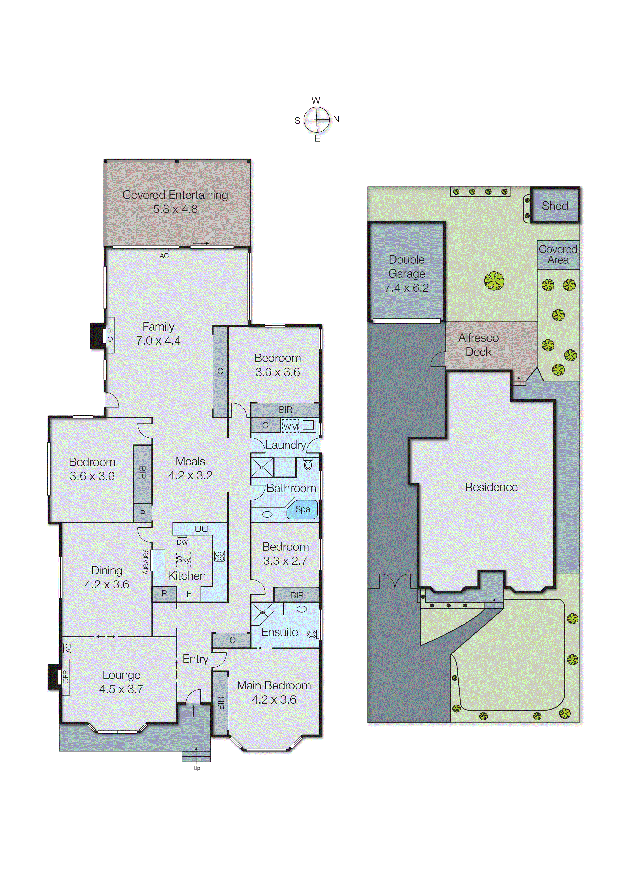 43 Marina Road, Mentone VIC 3194 - Floorplan