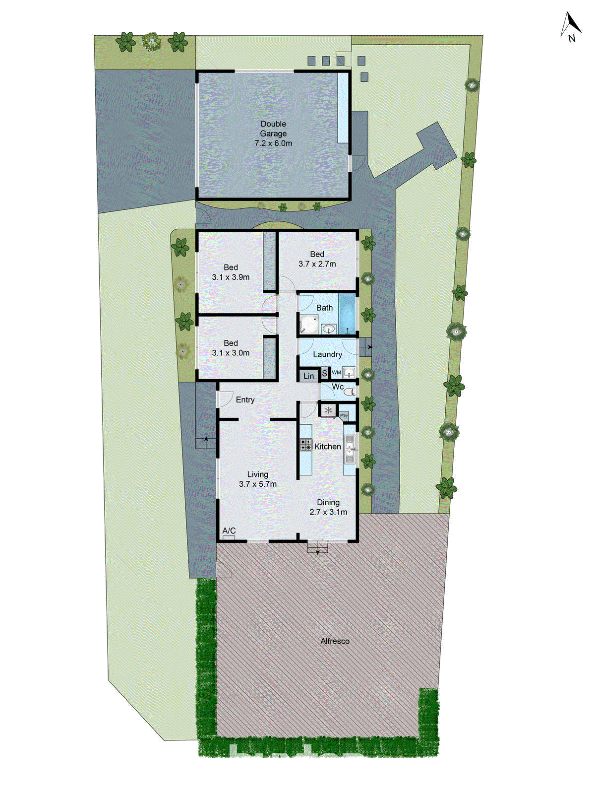 43 Marshalltown Road, Marshall VIC 3216 - Floorplan