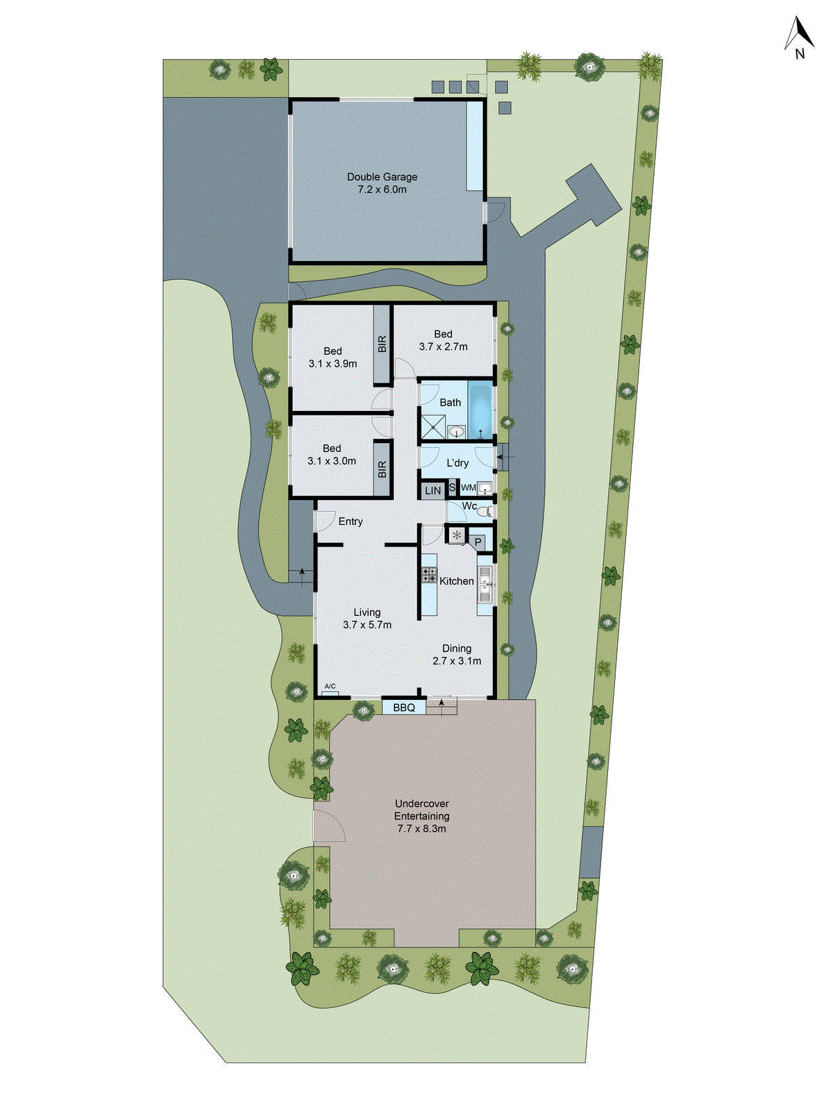 43 Marshalltown Road, Marshall VIC 3216 - Floorplan