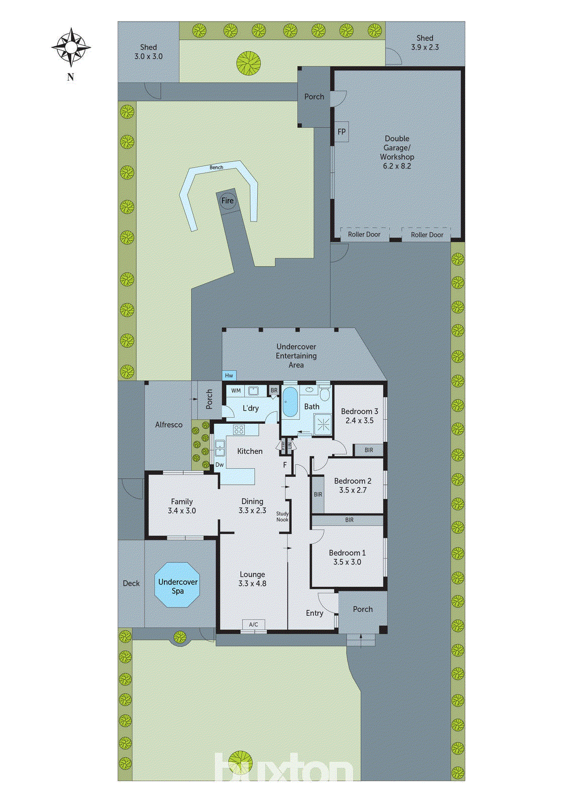 43 Melva Crescent, Whittington VIC 3219 - Floorplan