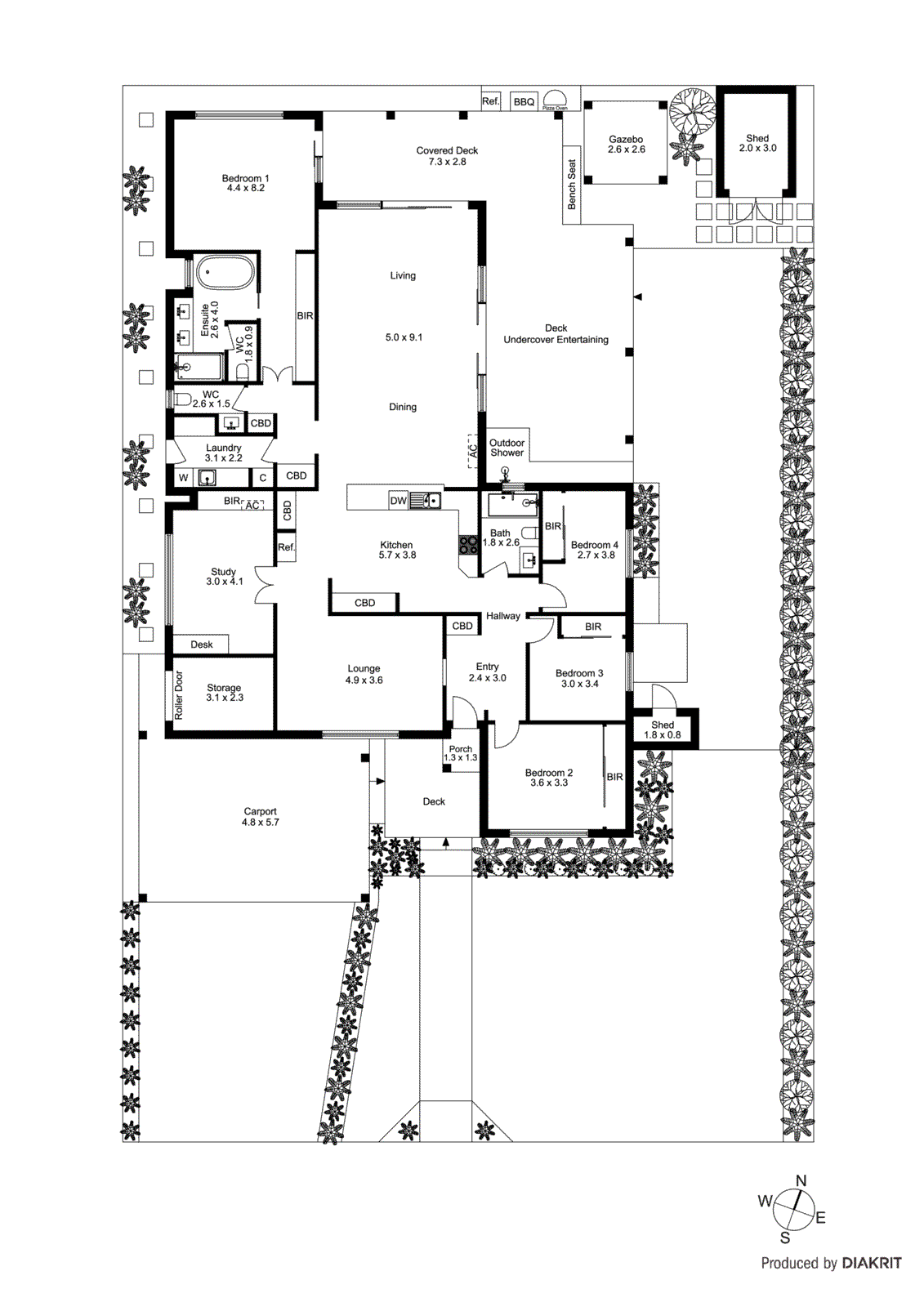 43 Mernda Avenue, Bonbeach VIC 3196 - Floorplan