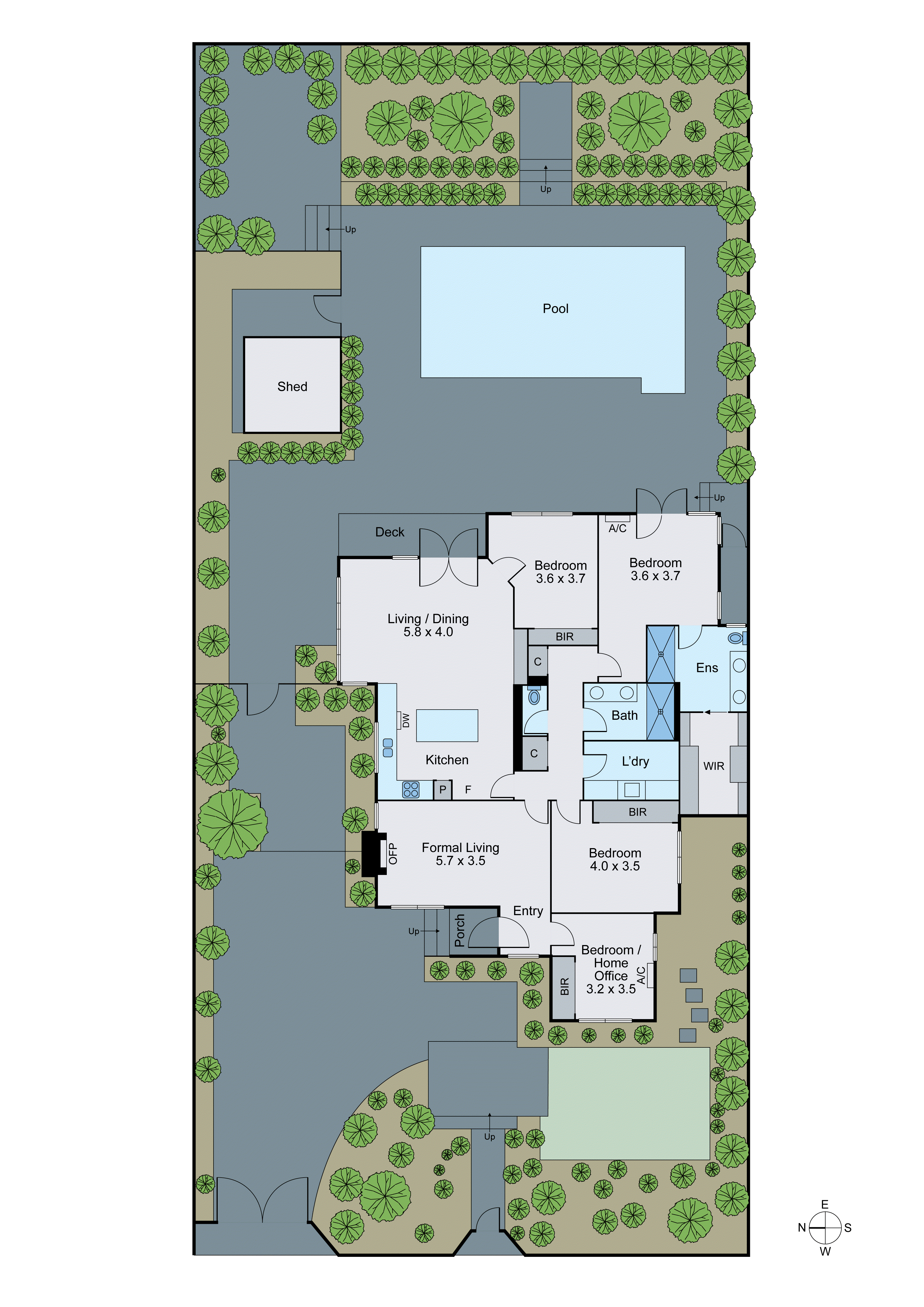 43 Munro Avenue, Ashburton VIC 3147 - Floorplan