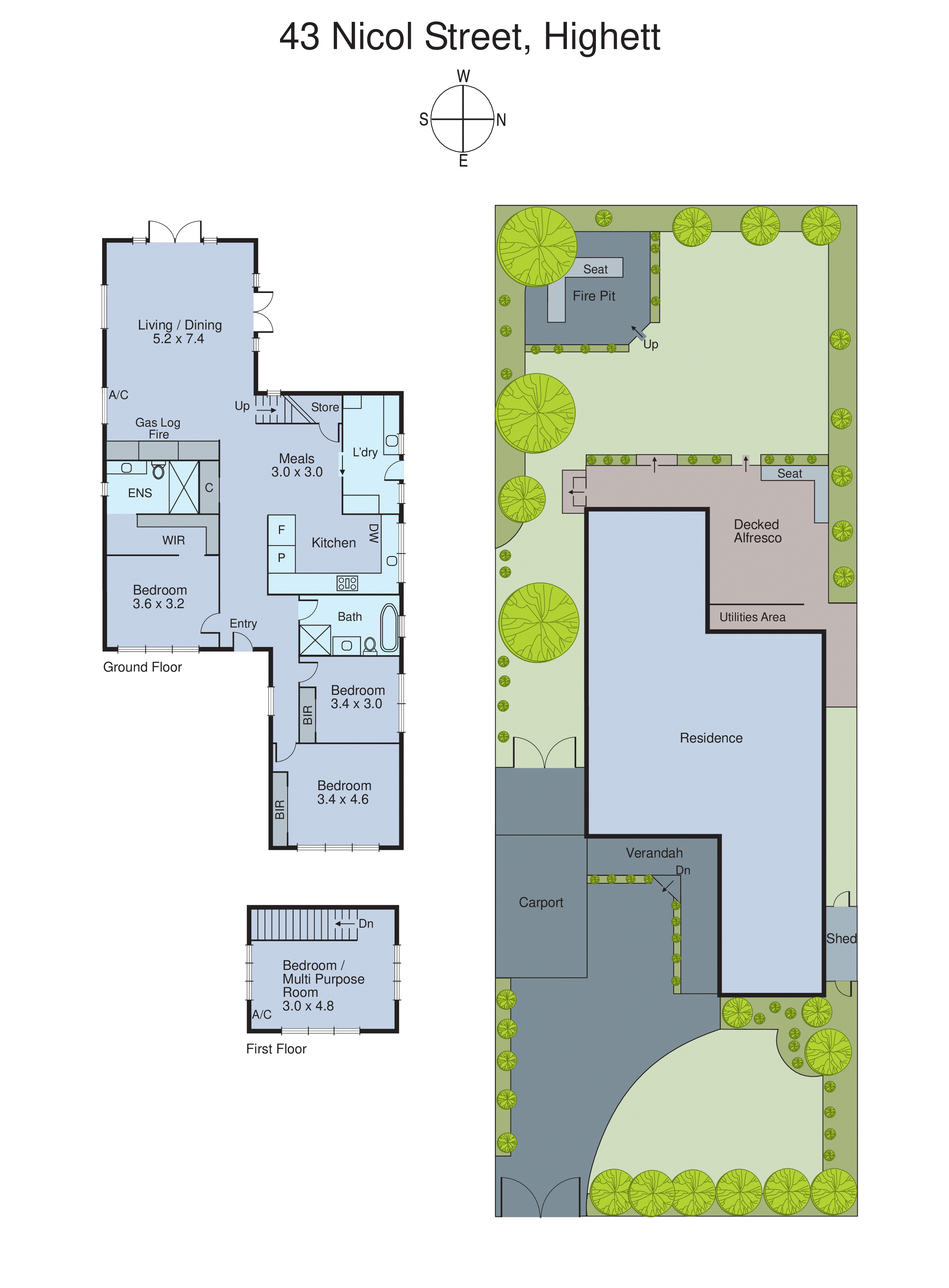 43 Nicol Street, Highett VIC 3190 - Floorplan