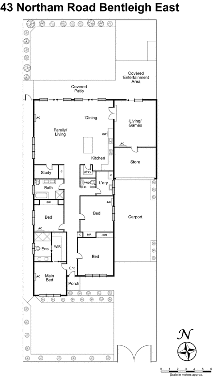 43 Northam Road, Bentleigh East VIC 3165 - Floorplan