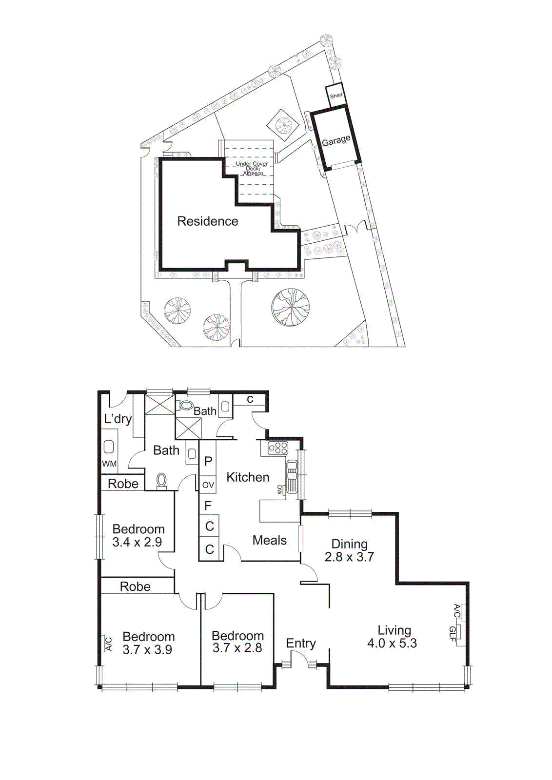 43 Pasadena Crescent, Bentleigh East VIC 3165 - Floorplan