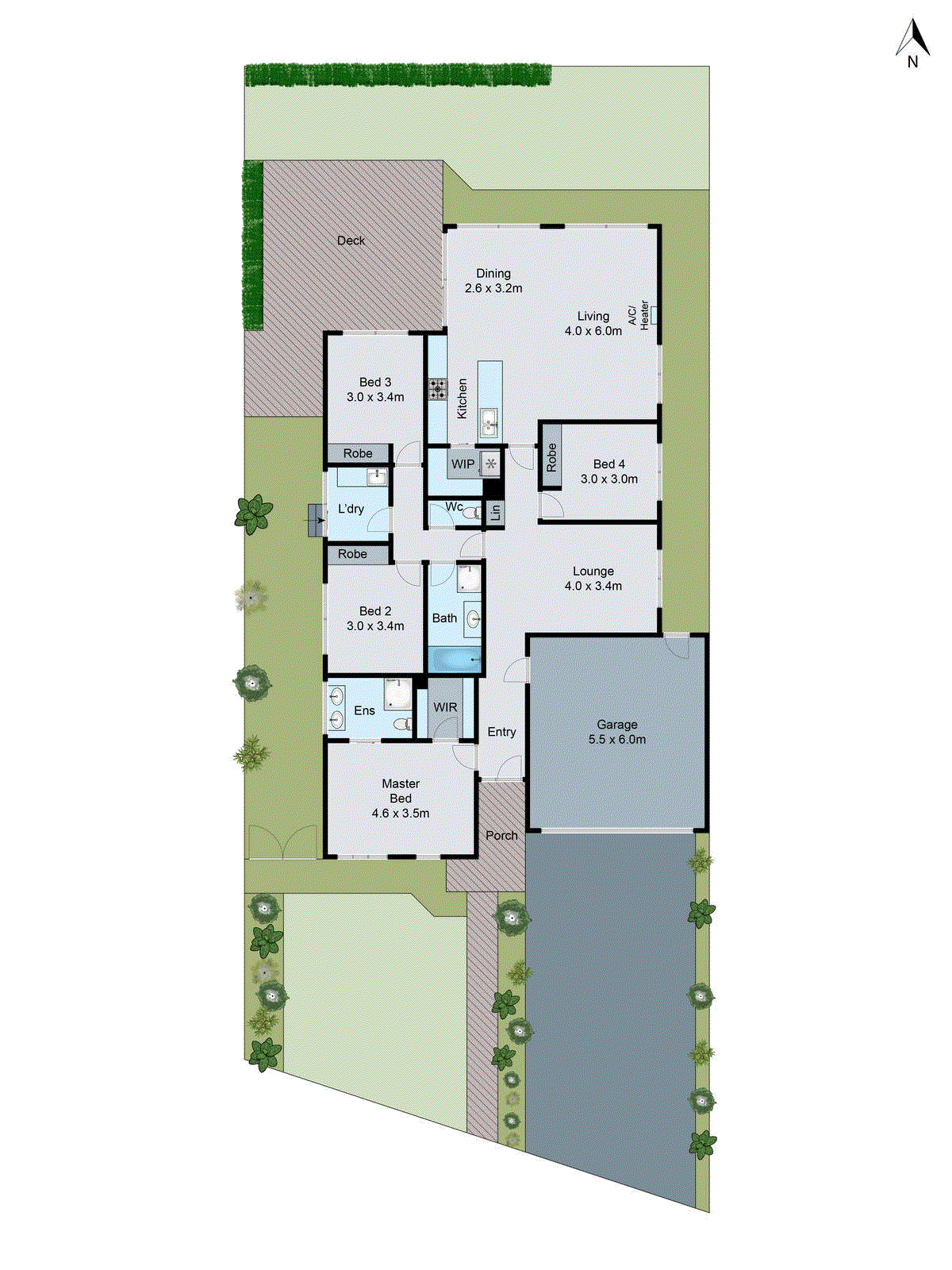 43 Pickworth Drive, Leopold VIC 3224 - Floorplan