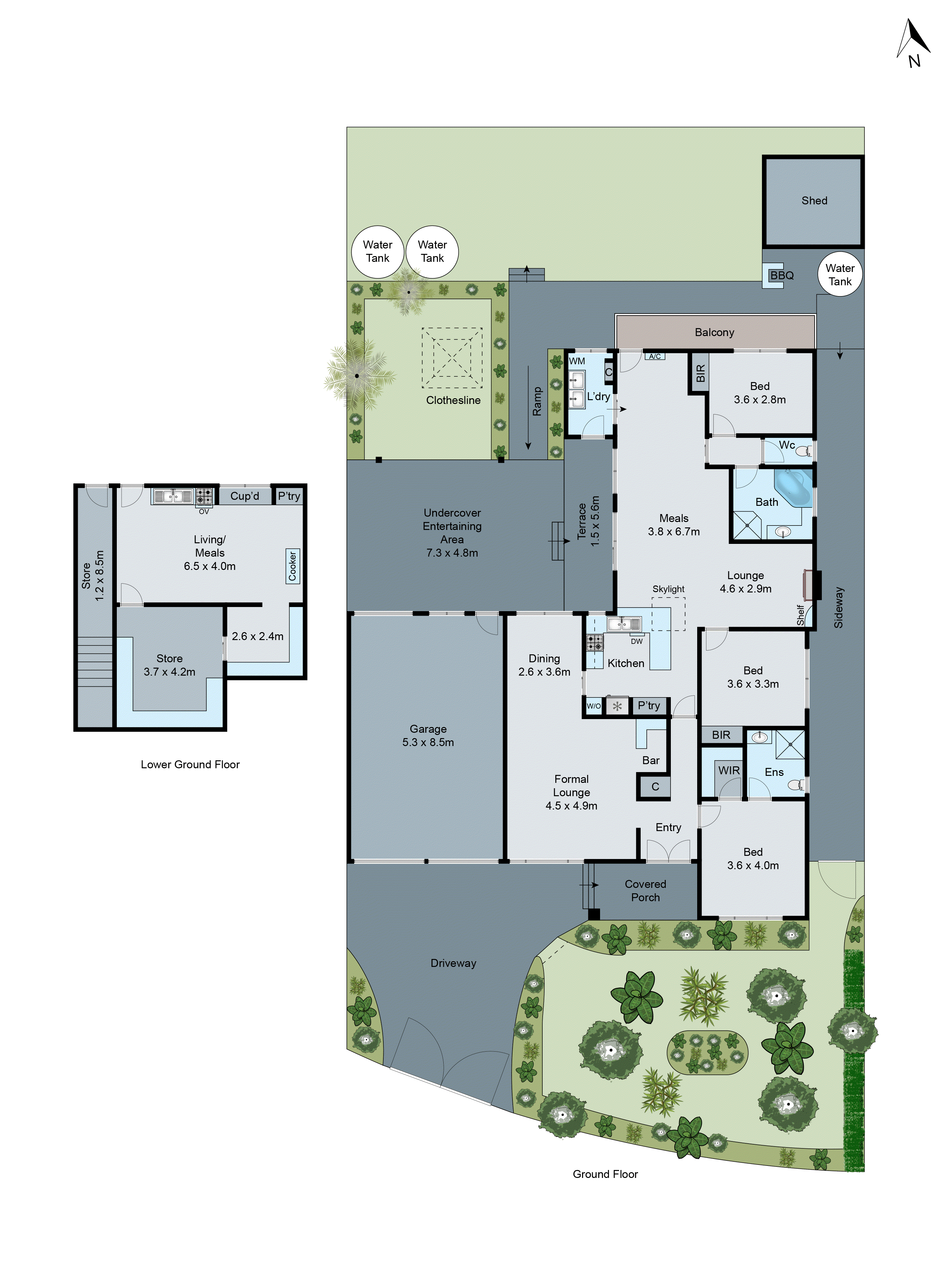 43 Portland Street, Mulgrave VIC 3170 - Floorplan