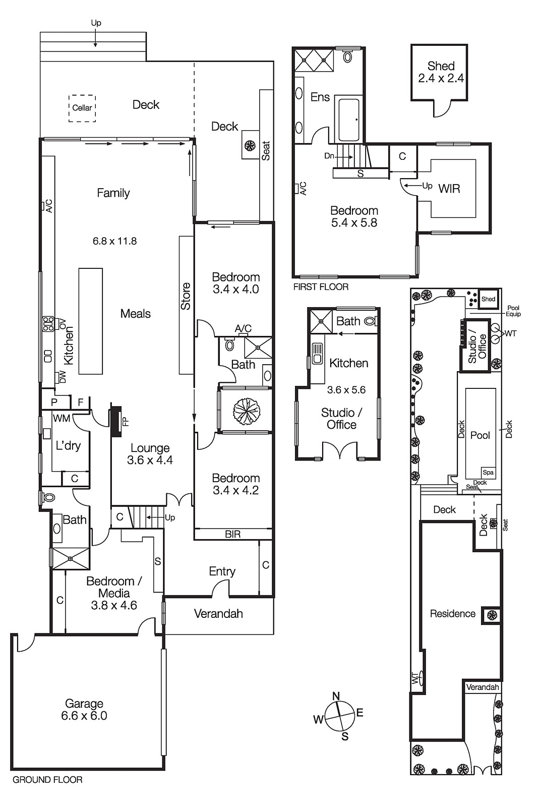 43 Potter Street, Black Rock VIC 3193 - Floorplan