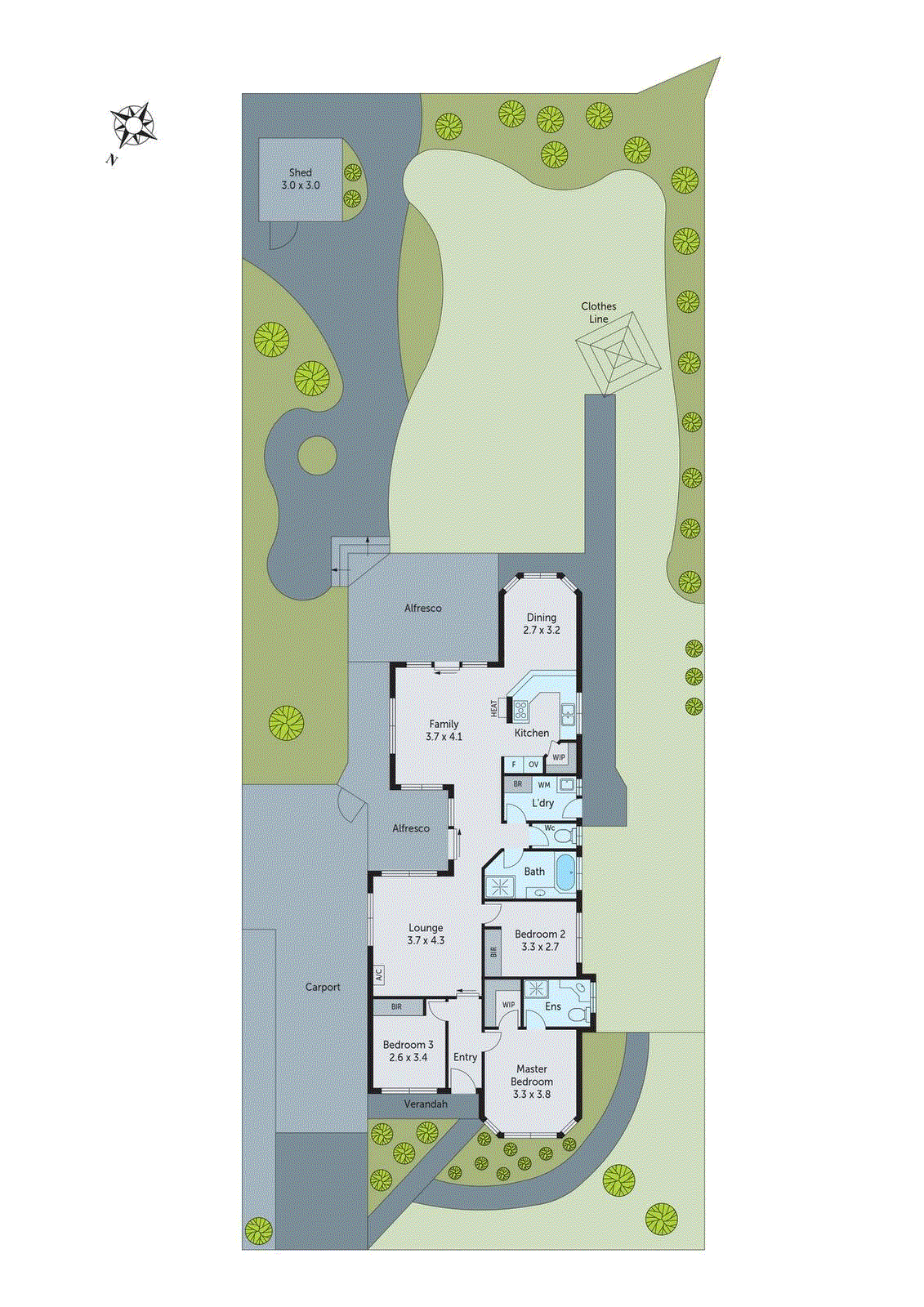 43 Rebecca Drive, Leopold VIC 3224 - Floorplan