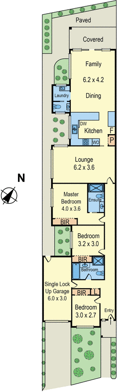 43 Stewart Avenue, Parkdale VIC 3195 - Floorplan