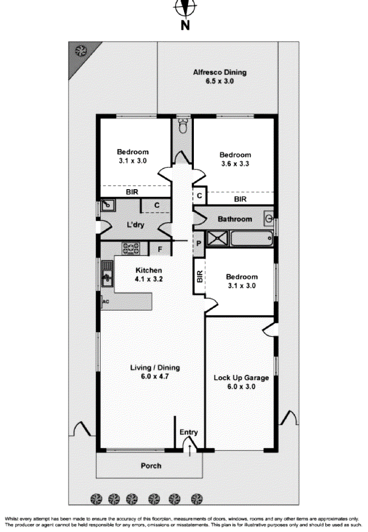 43 Sussex Street, Yarraville VIC 3013 - Floorplan
