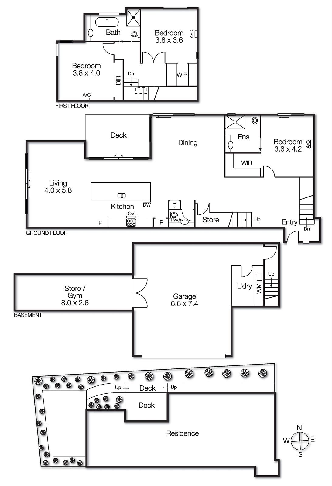 4/3 Sylvia Crescent, Black Rock VIC 3193 - Floorplan