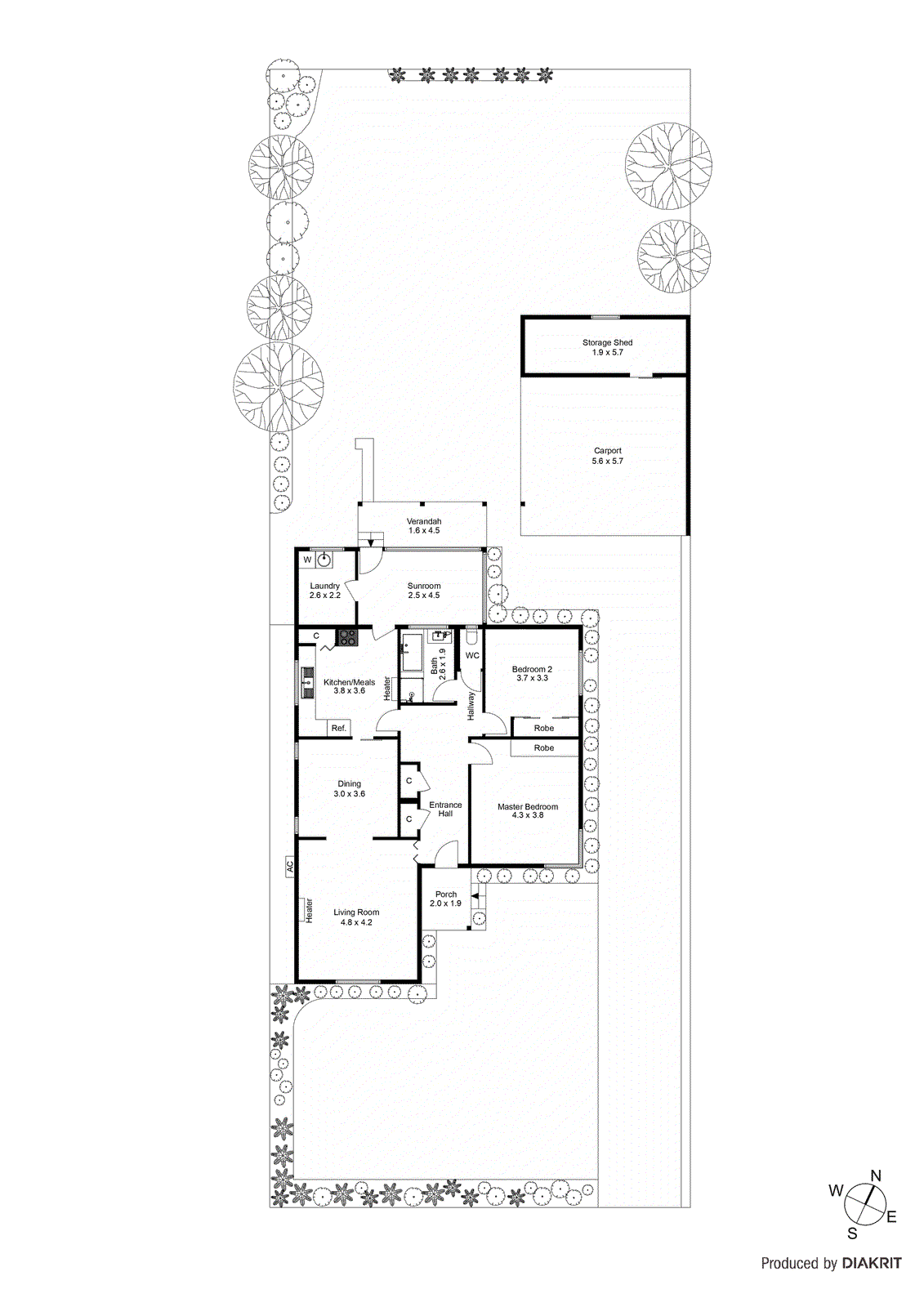 43 Troy Street, Bonbeach VIC 3196 - Floorplan