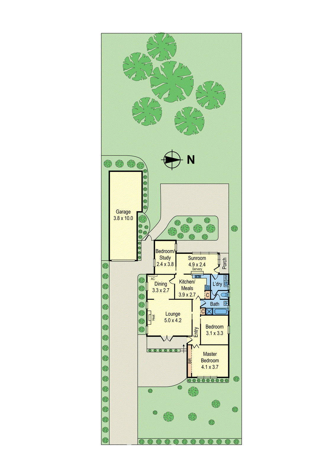 43 Tulip Grove, Cheltenham VIC 3192 - Floorplan