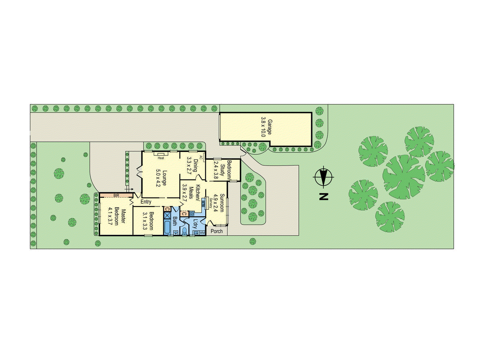 43 Tulip Grove, Cheltenham VIC 3192 - Floorplan