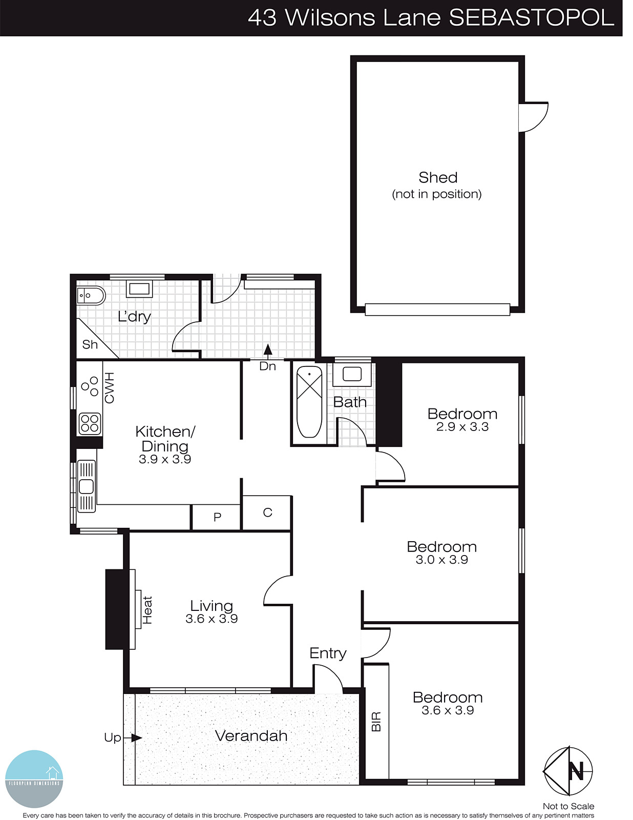43 Wilsons Lane, Sebastopol VIC 3356 - Floorplan