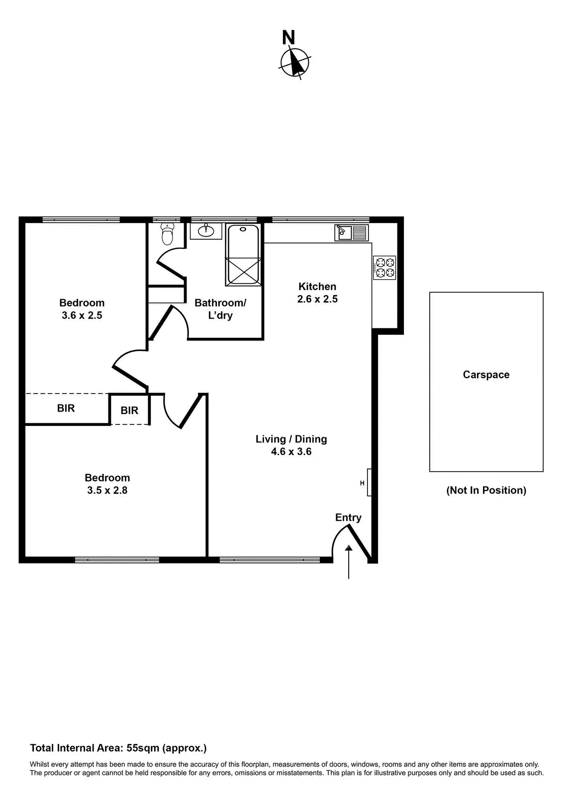 4/30 Bishop Street, Kingsville VIC 3012 - Floorplan