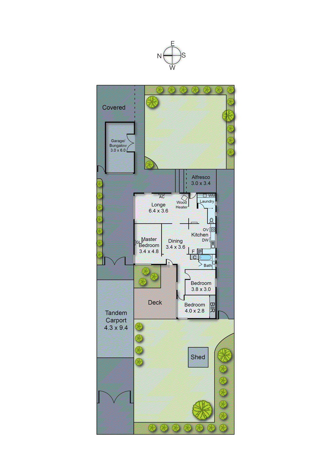 430 Bluff Road, Hampton VIC 3188 - Floorplan