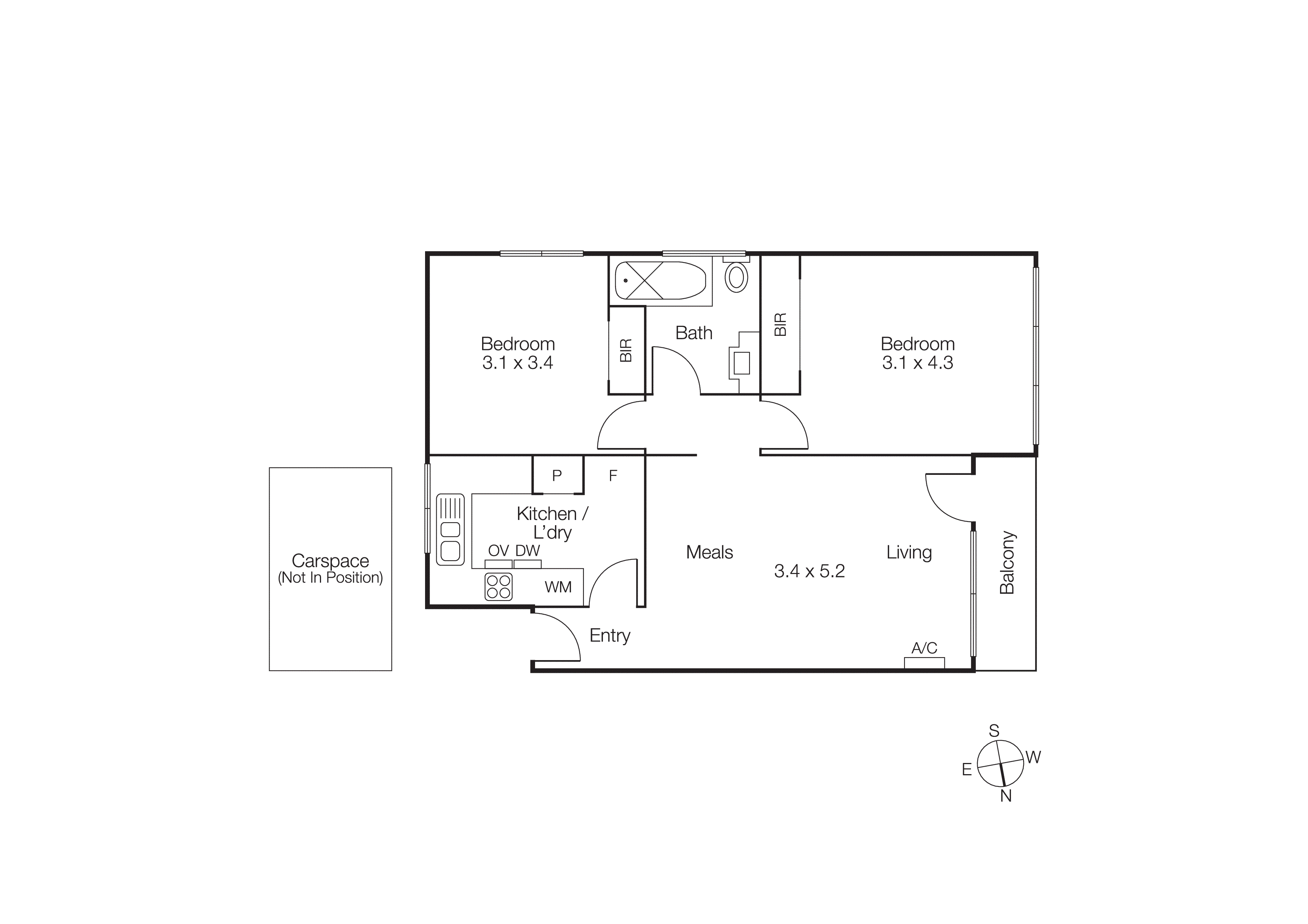4/30 Shelley Street, Elwood VIC 3184 - Floorplan