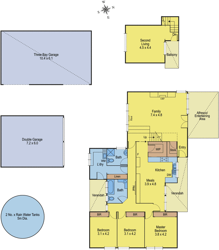 430 Wormbete Station Road, Gherang VIC 3240 - Floorplan