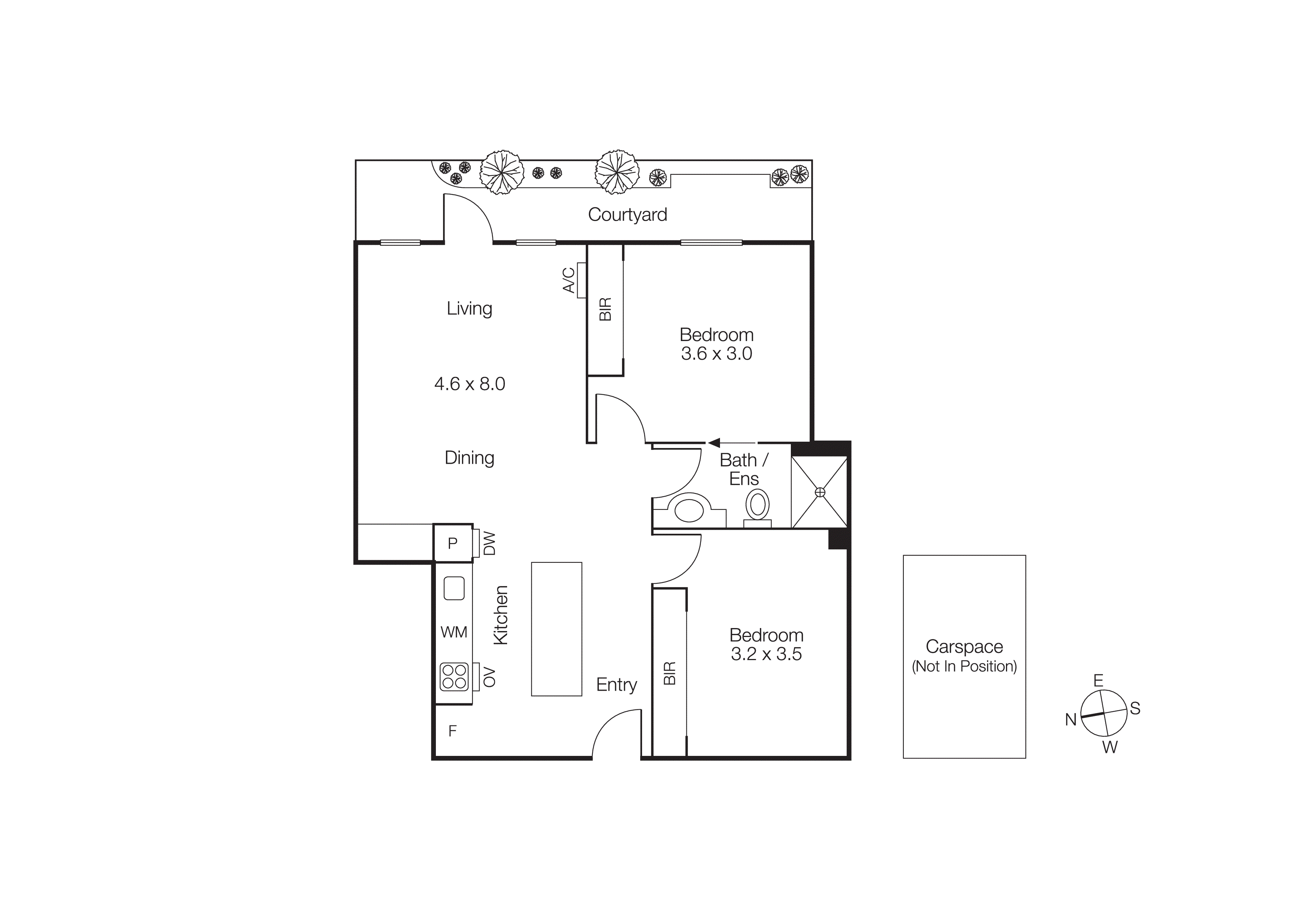 4/305 Carlisle Street, Balaclava VIC 3183 - Floorplan