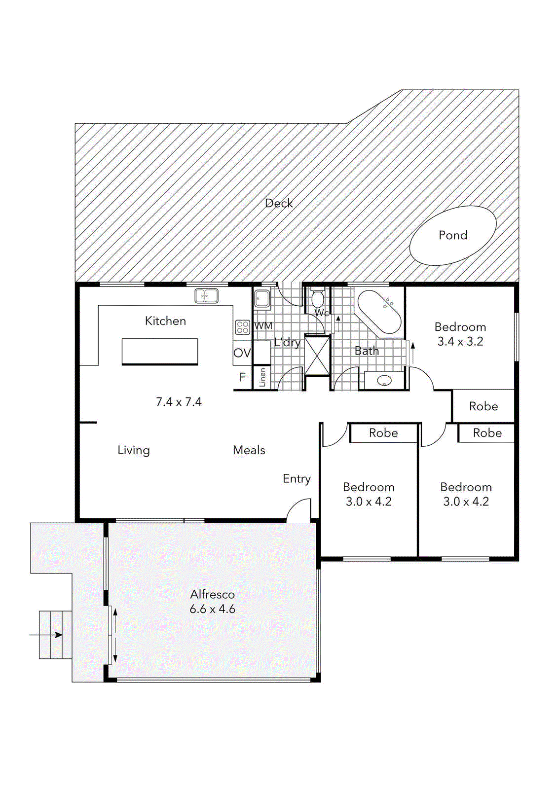 4305 Creswick Newstead Road, Broomfield VIC 3364 - Floorplan