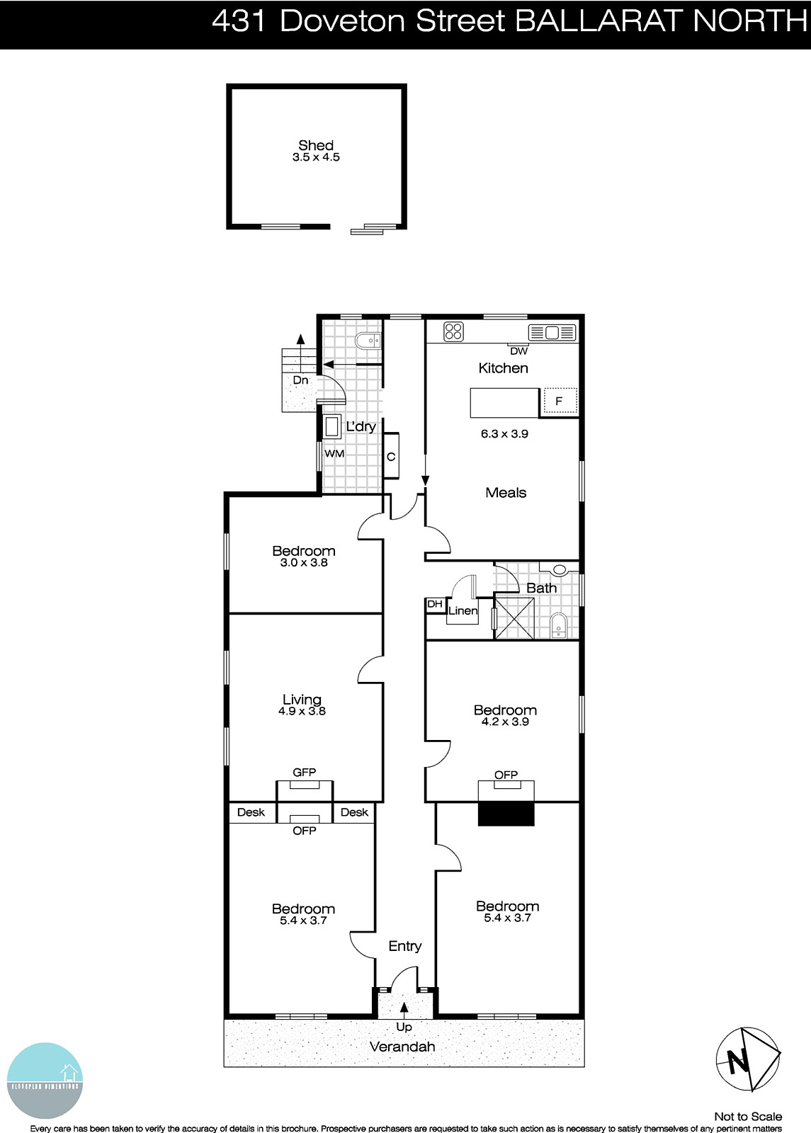431 Doveton Street North, Ballarat Central VIC 3350 - Floorplan