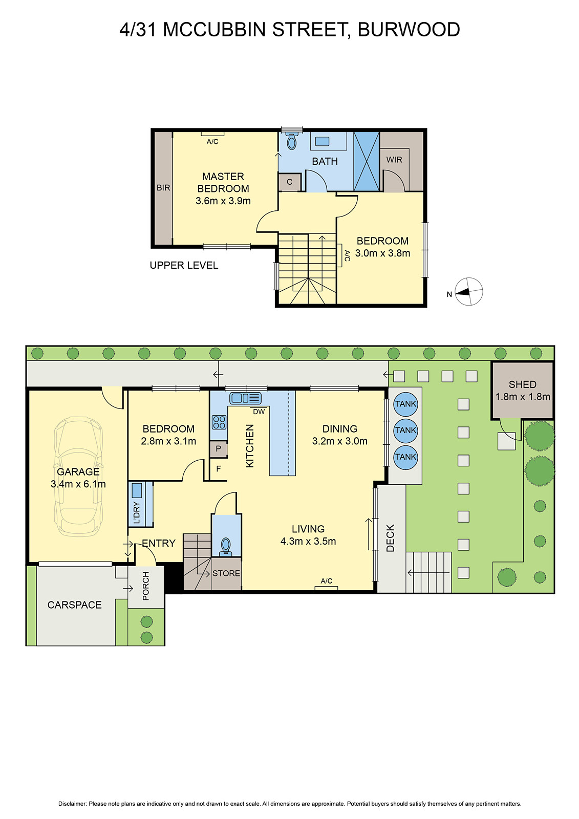 4/31 McCubbin Street, Burwood VIC 3125 - Floorplan