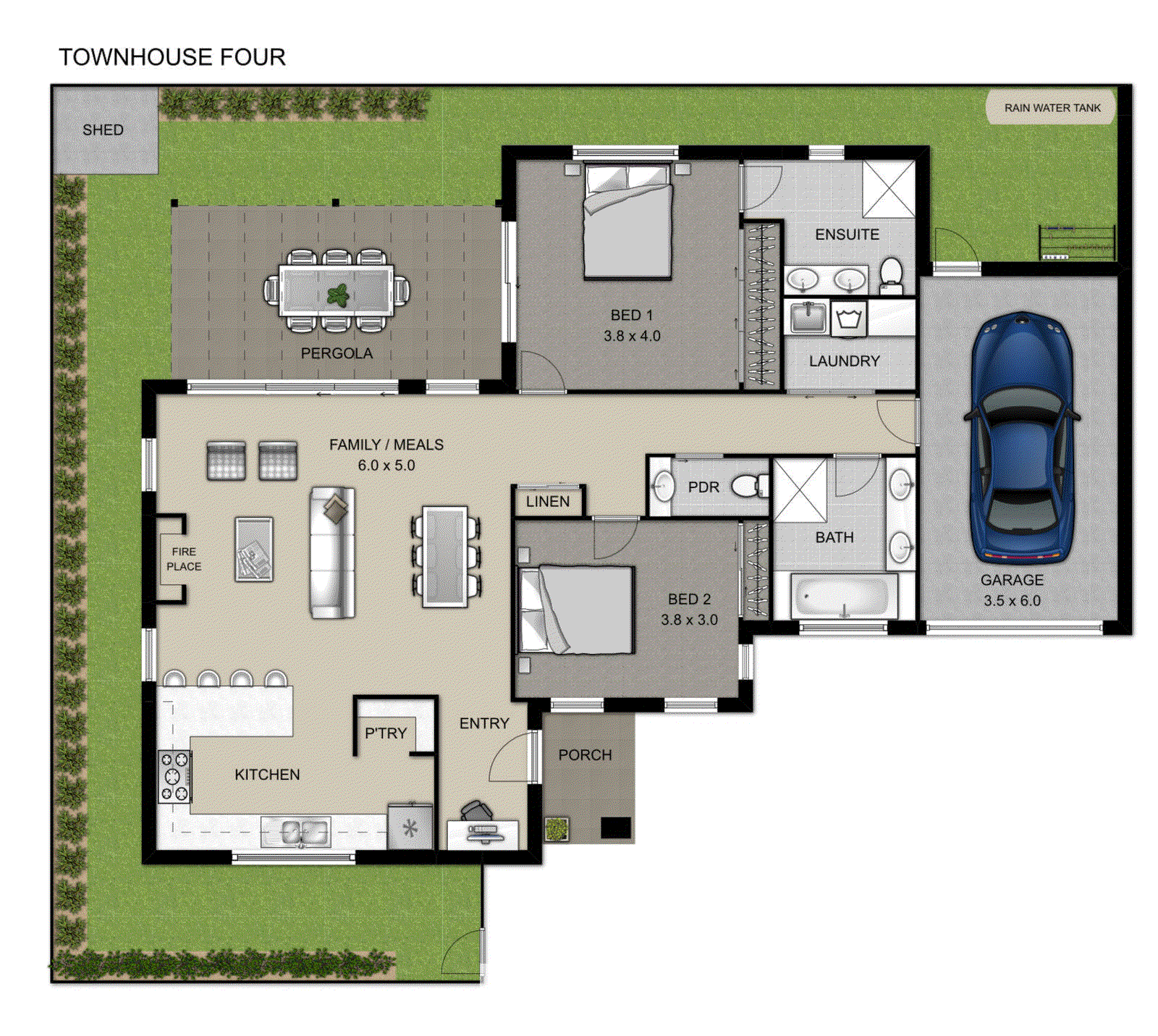 4/31 Milan Street, Mentone VIC 3194 - Floorplan