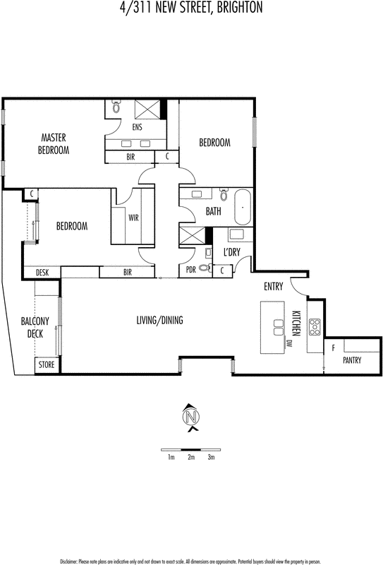 4/311 New Street, Brighton VIC 3186 - Floorplan