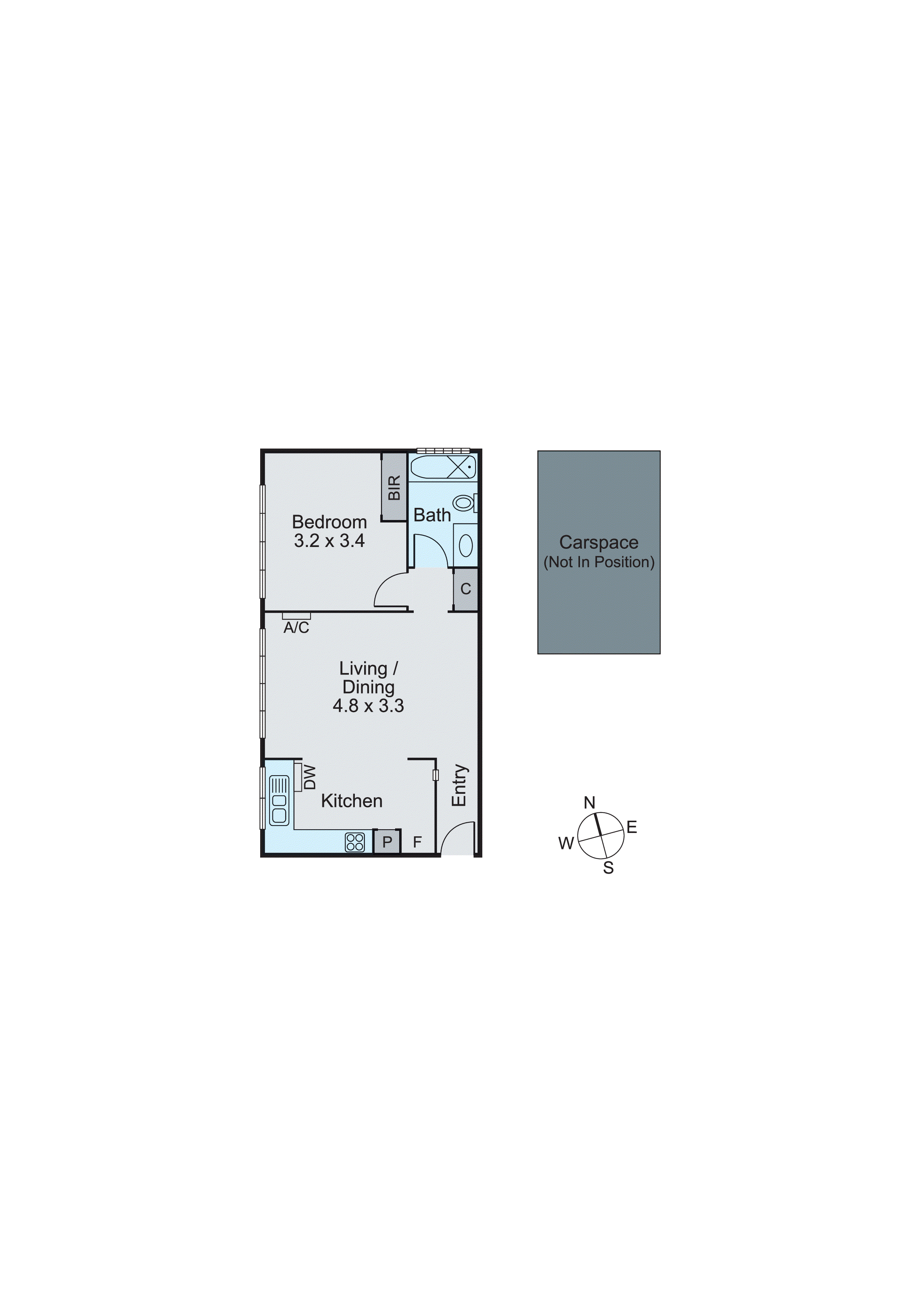 4/313 Dandenong Road, Prahran VIC 3181 - Floorplan