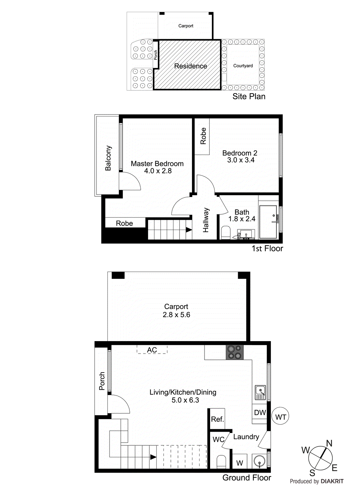 4/32 Golden Avenue, Bonbeach VIC 3196 - Floorplan