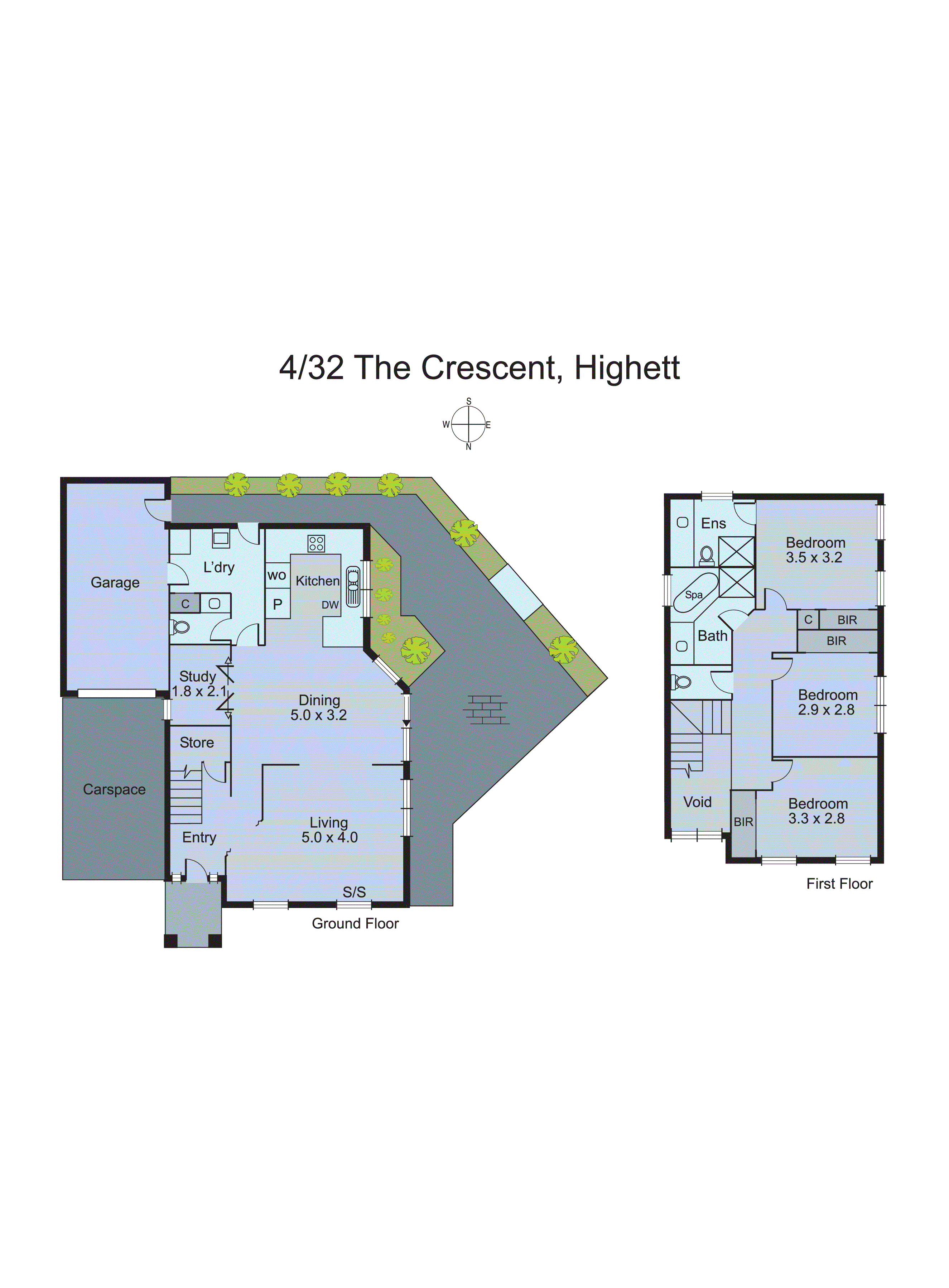 4/32 The Crescent, Highett VIC 3190 - Floorplan