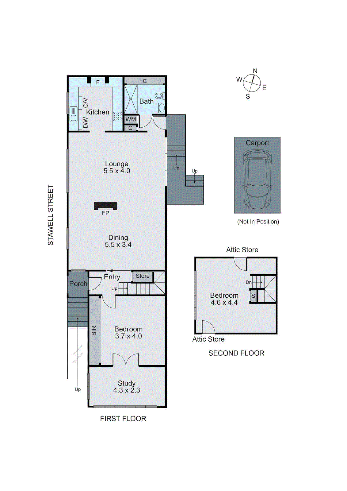 4/321 Dandenong Road, Prahran VIC 3181 - Floorplan