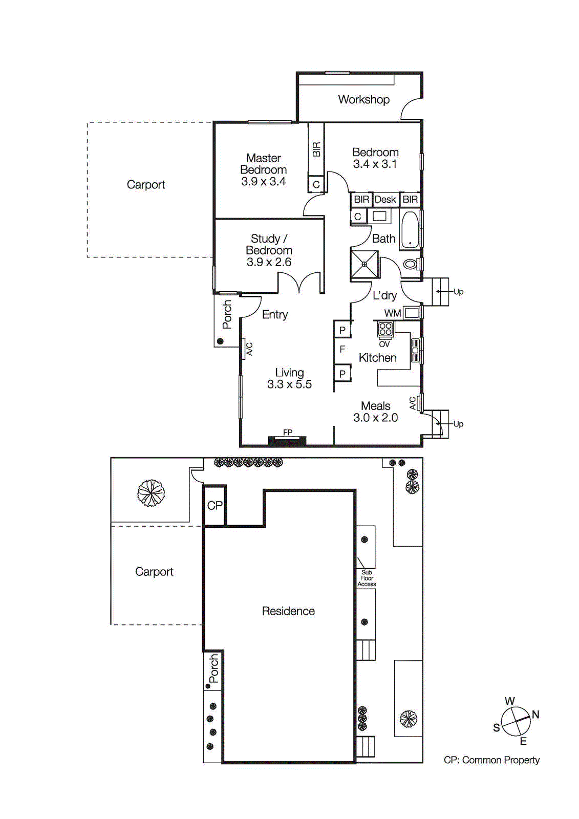 4/33 - 35 Linacre Road, Hampton VIC 3188 - Floorplan