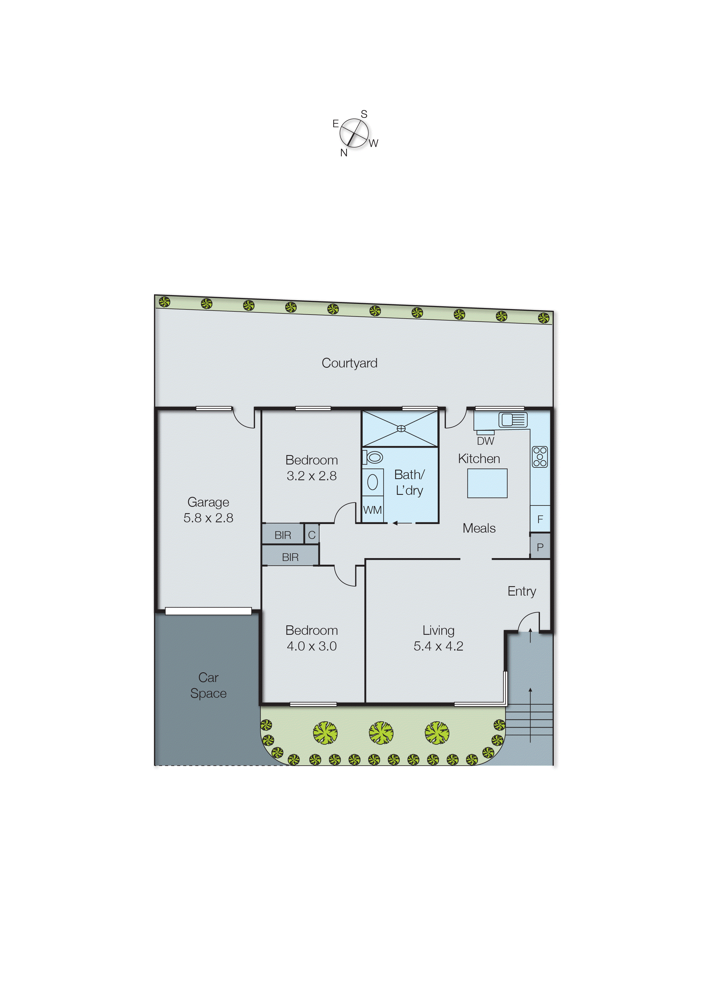 4/33 Brownfield Street, Mordialloc VIC 3195 - Floorplan