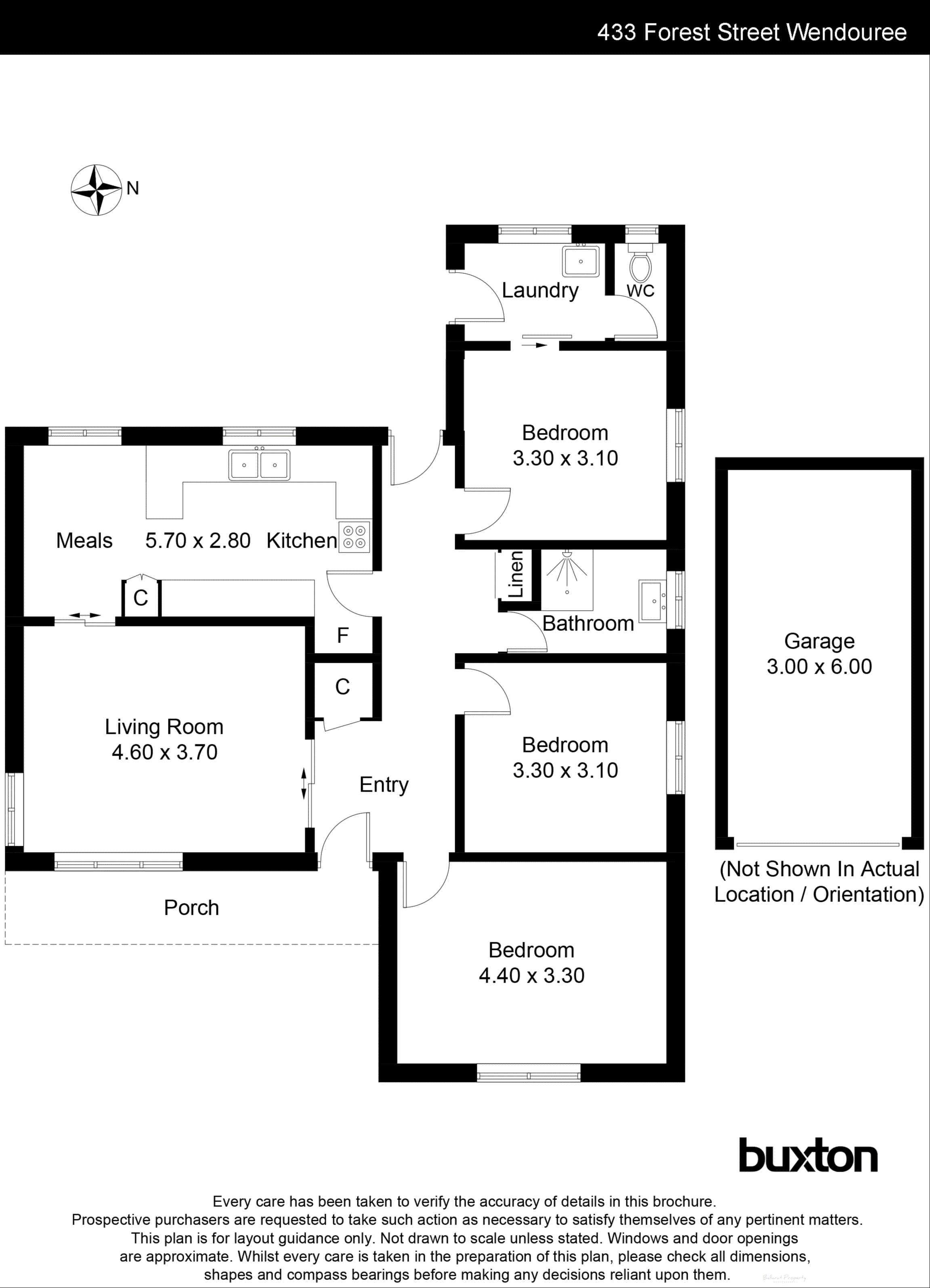 433 Forest Street, Wendouree VIC 3355 - Floorplan
